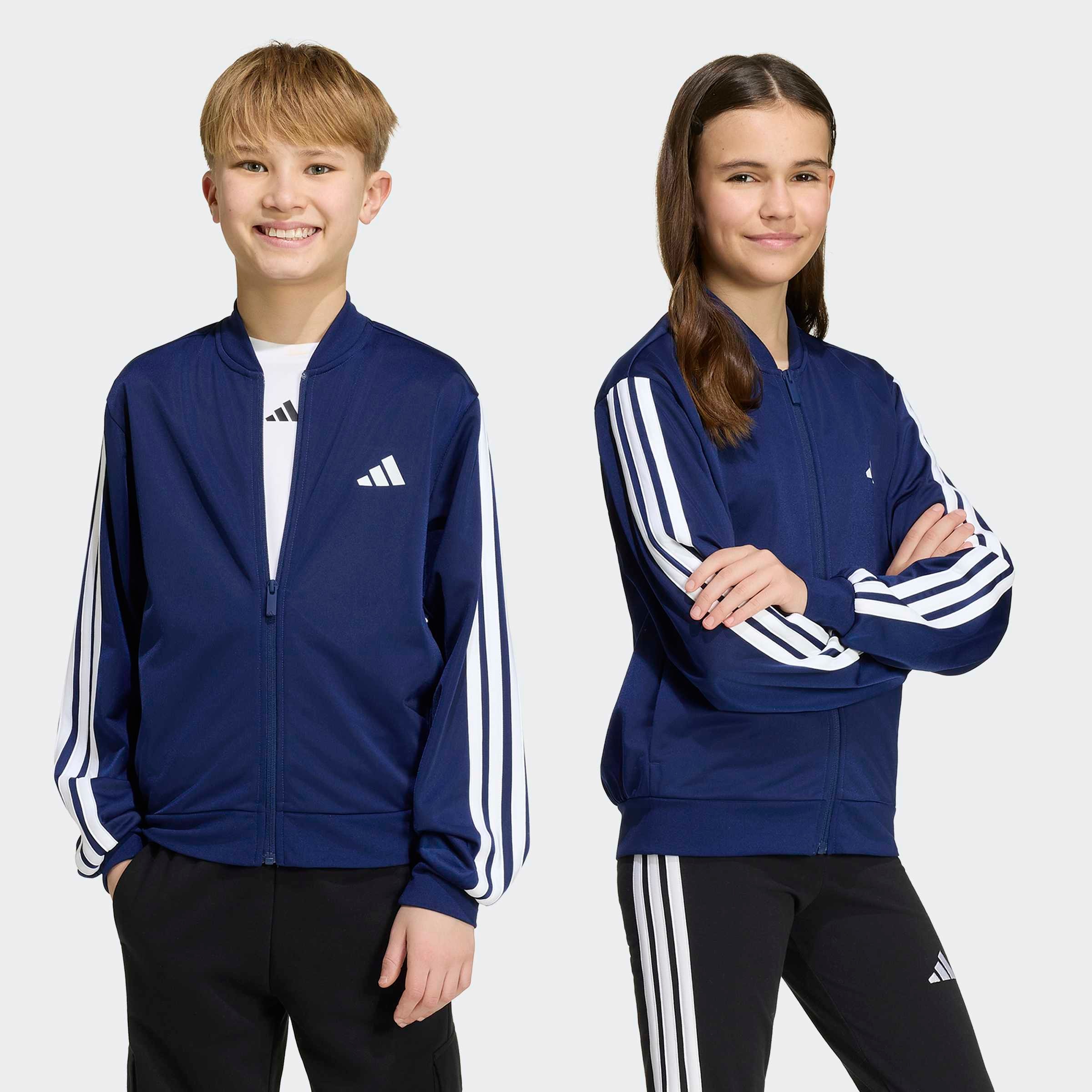adidas Sportswear Outdoorjacke »ESSENTIALS CLIMACOOL TRACK« für Kinder, mit Reißverschluss, aus Polyester
