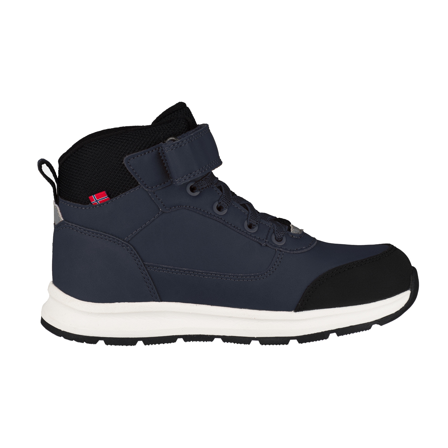 TROLLKIDS Sneakerboots »KIDS STAVANGER MID CUT XT«, wasserdicht, Klettverschluss, reflektierende Details