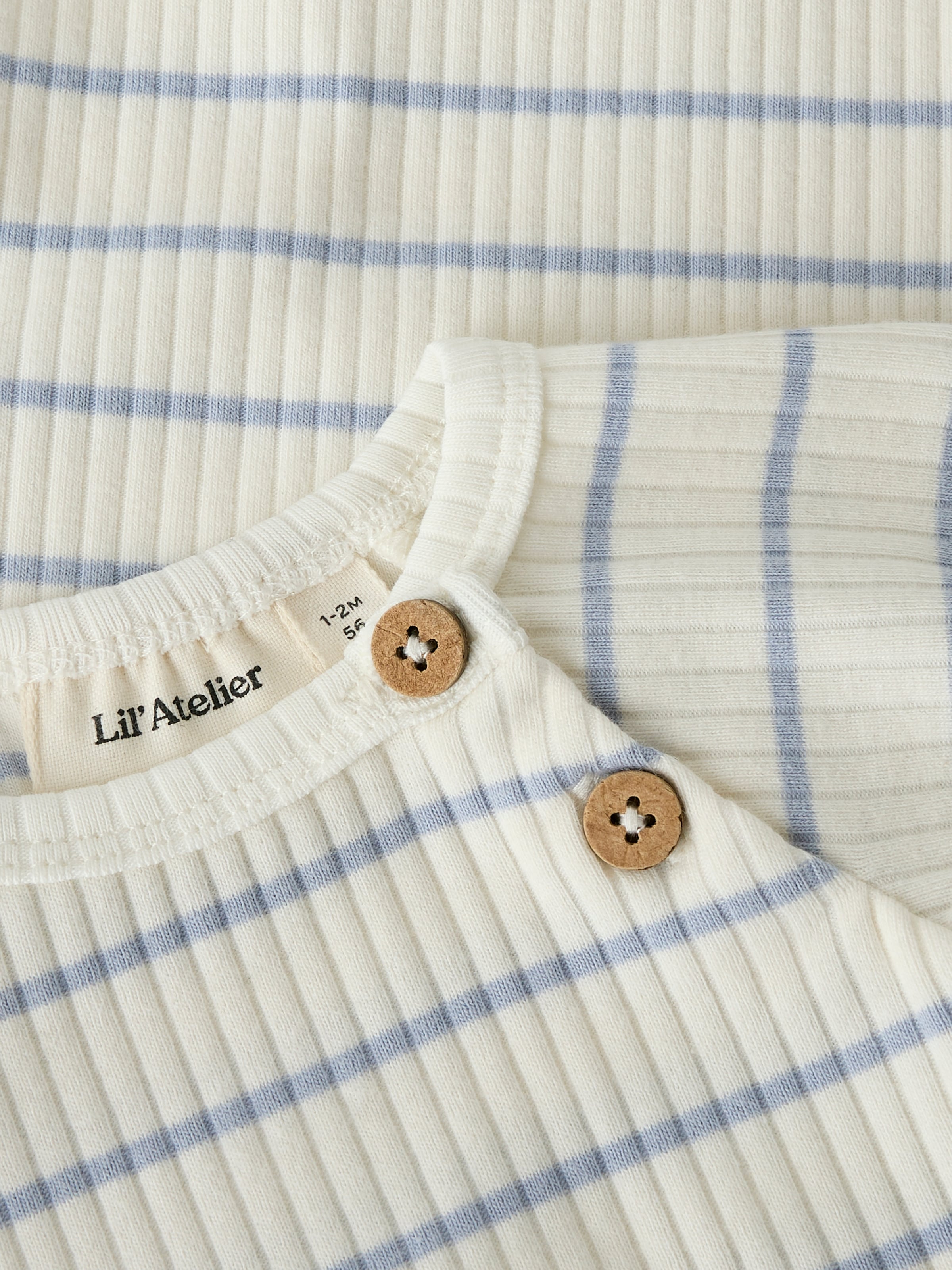 Lil' Atelier Kurzarmbody »NBMKAIL SS SLIM BODY LIL NOOS« Baumwollmischung, Kurzarm