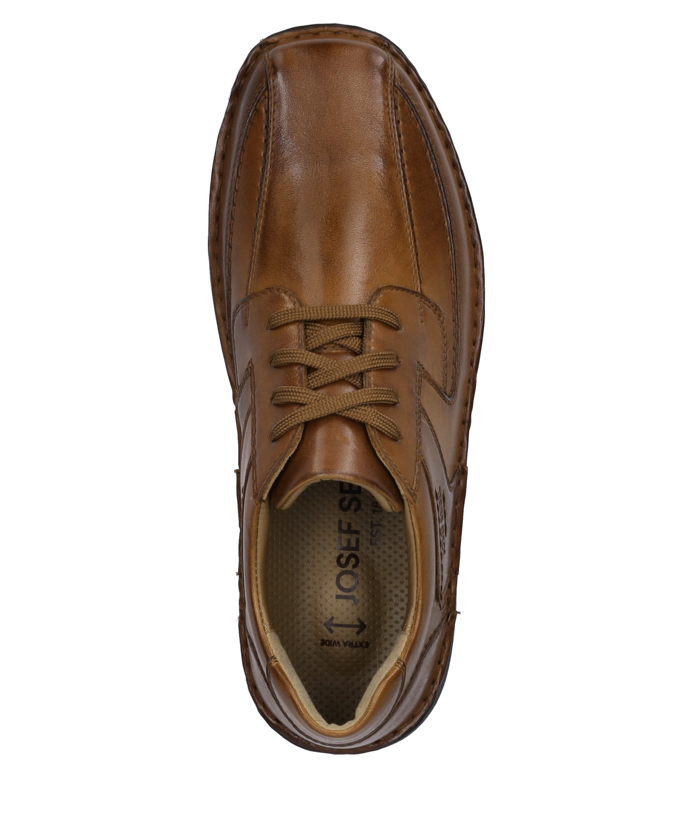 Josef Seibel Schnürschuh »New Anvers 08, cognac«