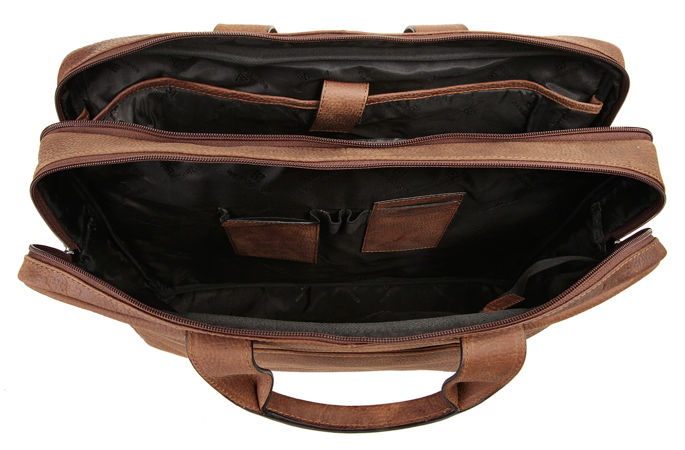 BODENSCHATZ Aktentasche echt Leder