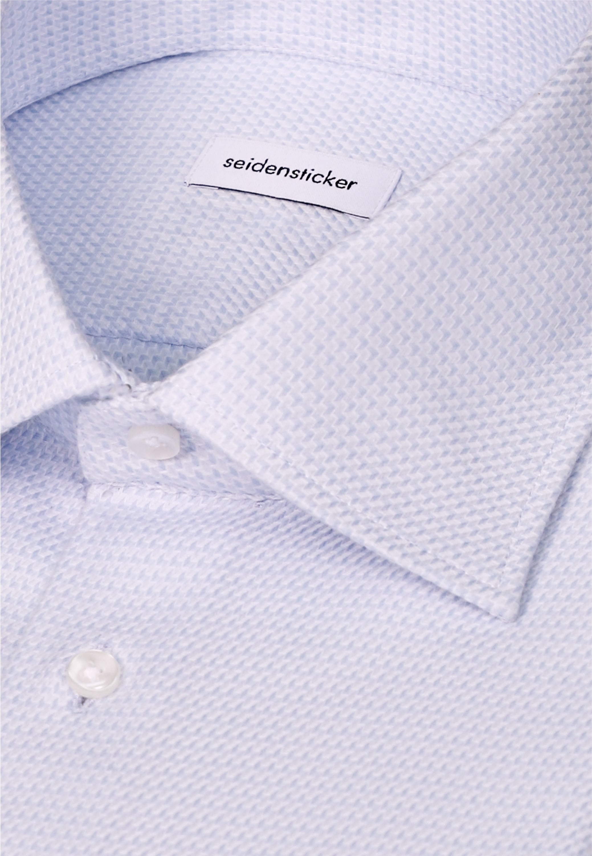 seidensticker Businesshemd »Schwarze Rose« Regular 1/1 Kentkragen Struktur