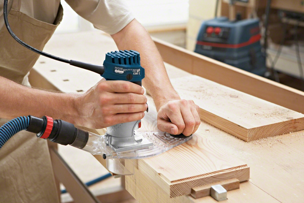 Bosch Professional Kantenfräser »»GKF 600«« mit Handwerkerkoffer, 600W
