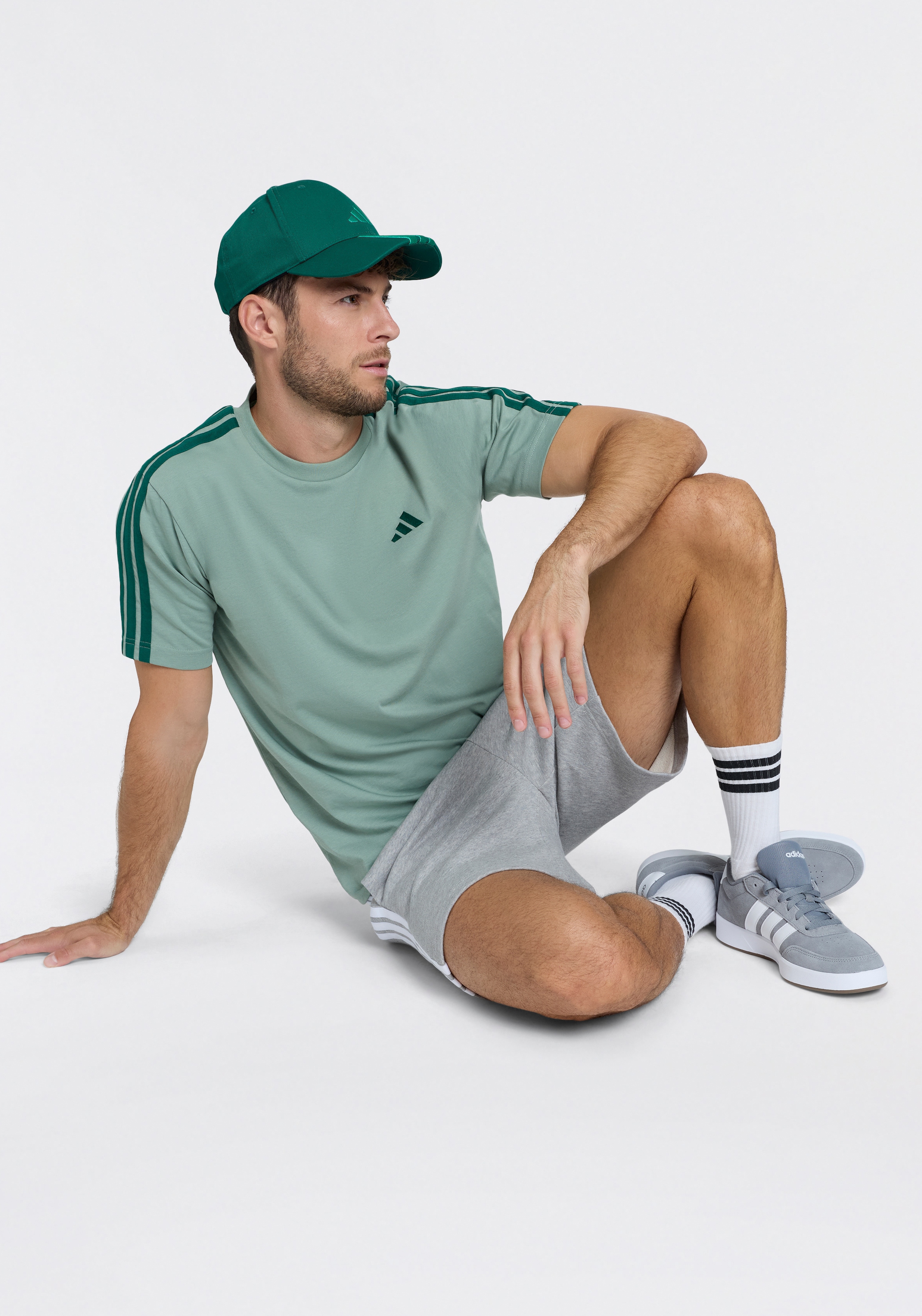 adidas Sportswear Shorts »ESSENTIALS 3-STREIFEN, FRENCH TERRY«