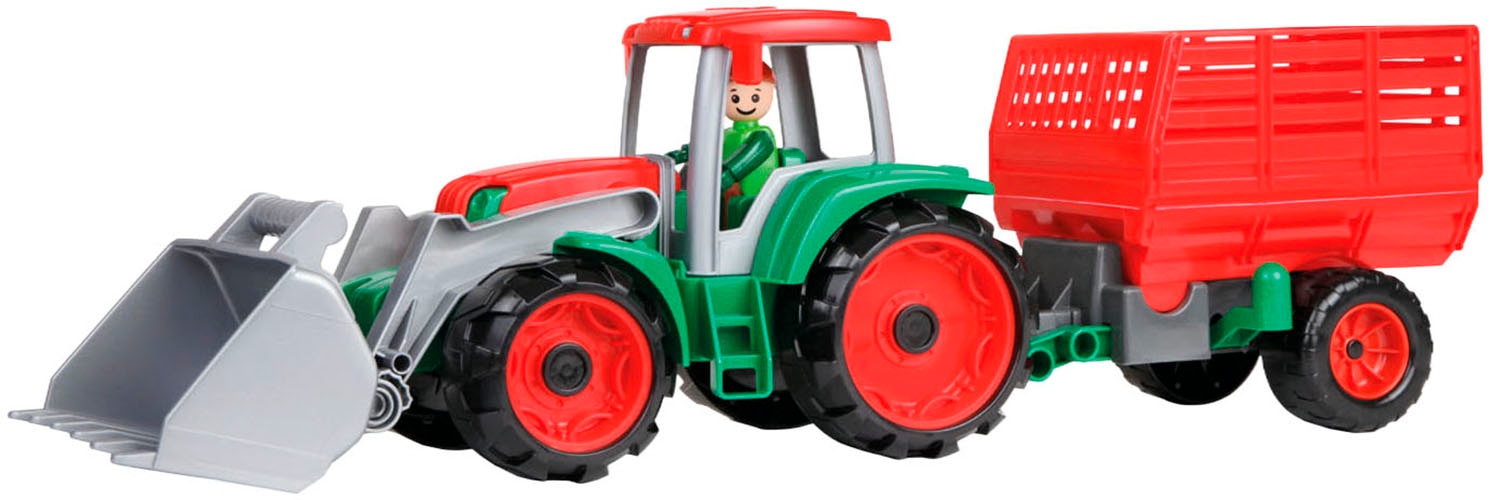 Lena® Spielzeug-Traktor »Truxx Traktor« mit Heuanhänger; inkl. Spielfigur; Made in Europe