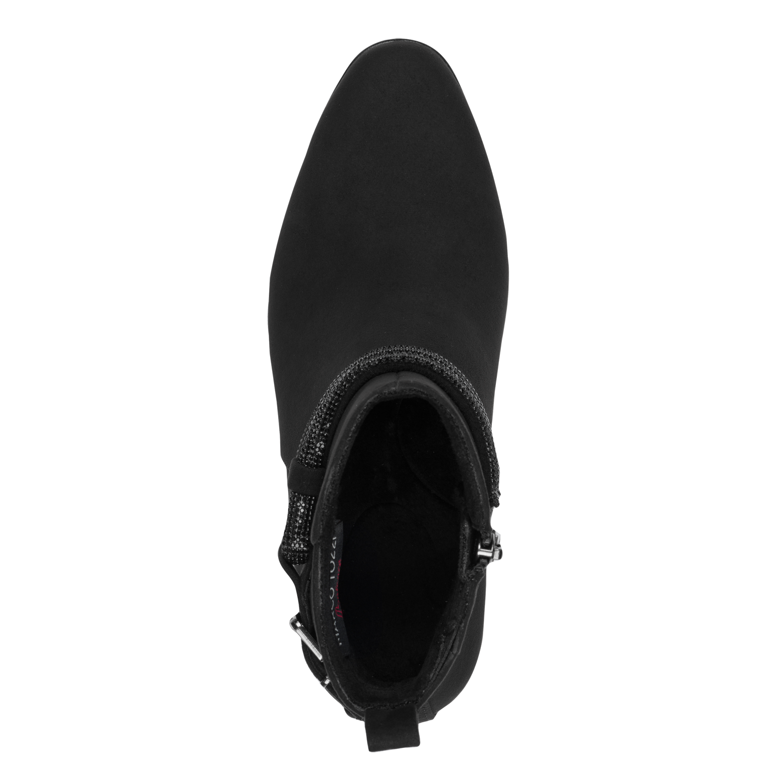 MARCO TOZZI Stiefelette  , Blockabsatz, Ankleboots, Businessschuh mit eleganter Schmuckkordel