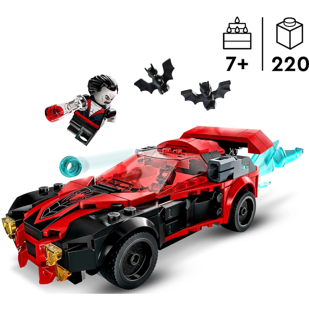 LEGO® Konstruktionsspielsteine »Miles Morales vs. Morbius (76244), LEGO® Marvel«, (220 St.)