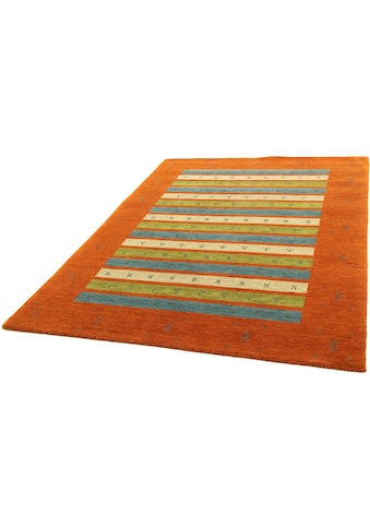 morgenland Wollteppich »Gabbeh Teppich handgewebt mehrfarbig«, rechteckig, 15 mm Höhe kaufen
