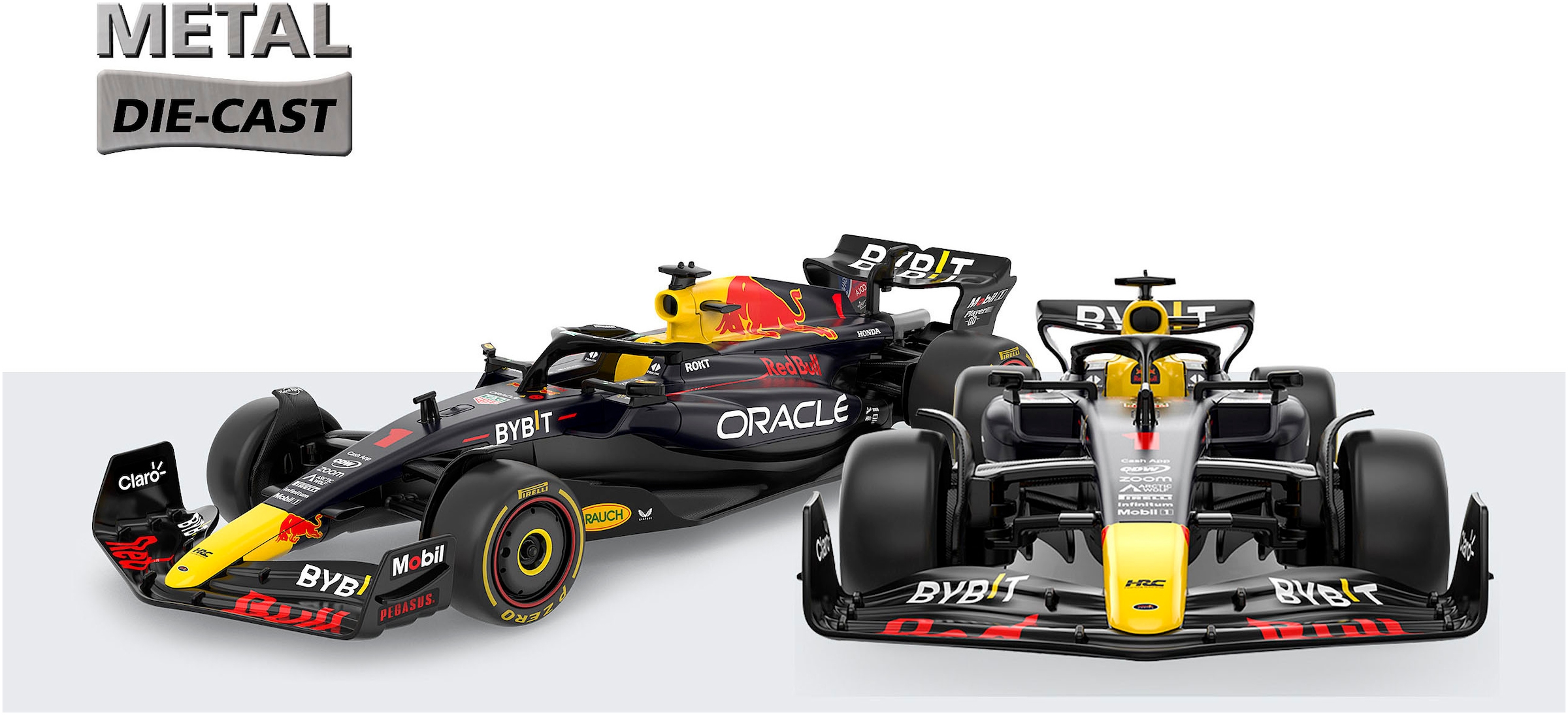 Jamara Modellauto »Oracle Red Bull Racing RB19 Diecast 1:24 dunkelblau«, im Maßstab 1:24, offiziell lizensiert