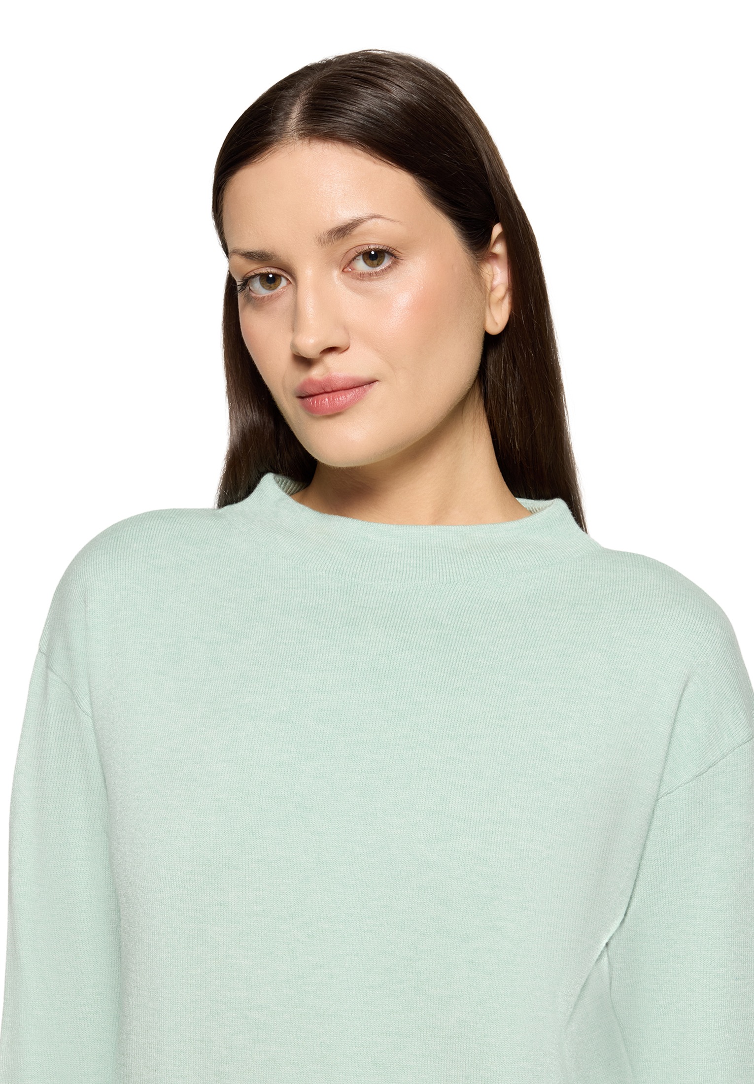 Betty Barclay Rundhalspullover »Basic-Strickpullover mit Stehkragen«