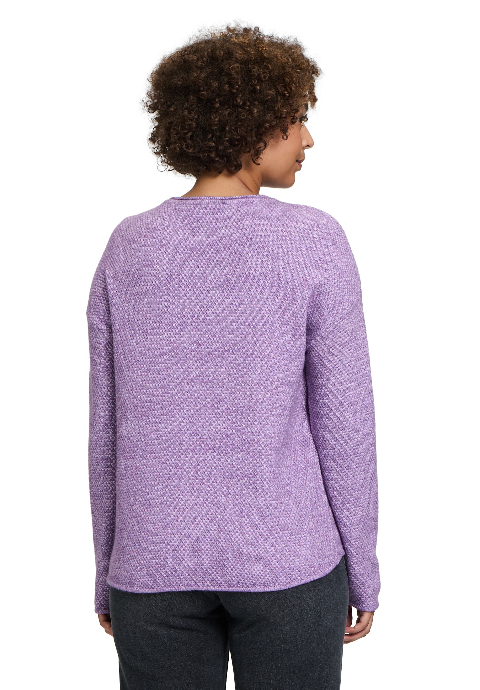 Betty&Co Strickpullover »Strickpullover mit Rundhalsausschnitt«