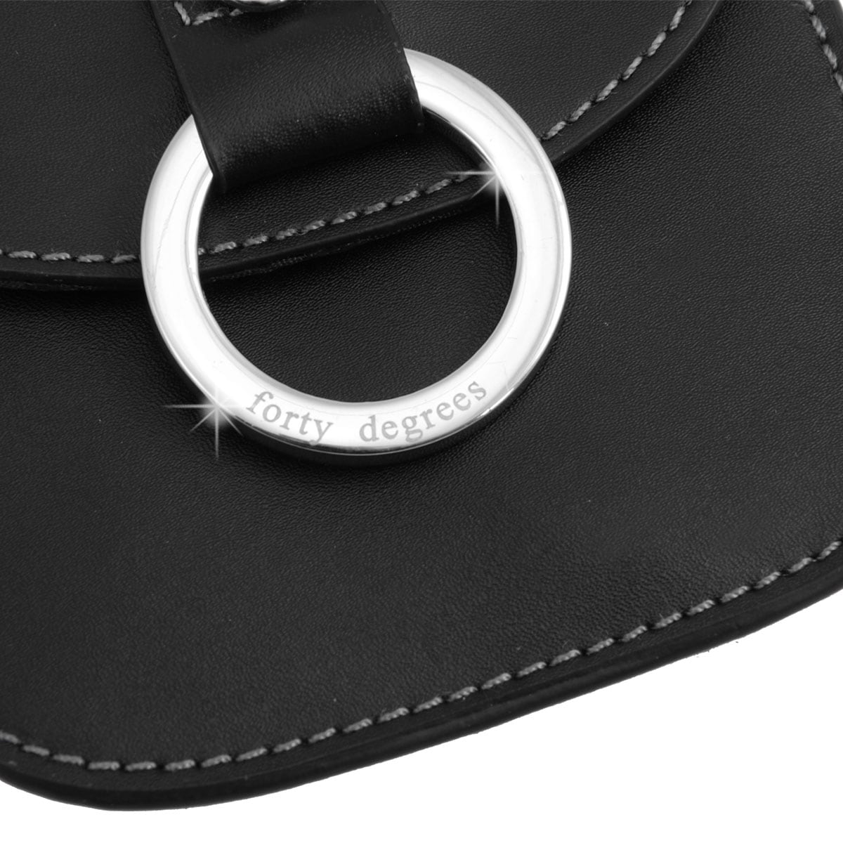 forty° Gürteltasche echt Leder, Made in Italy