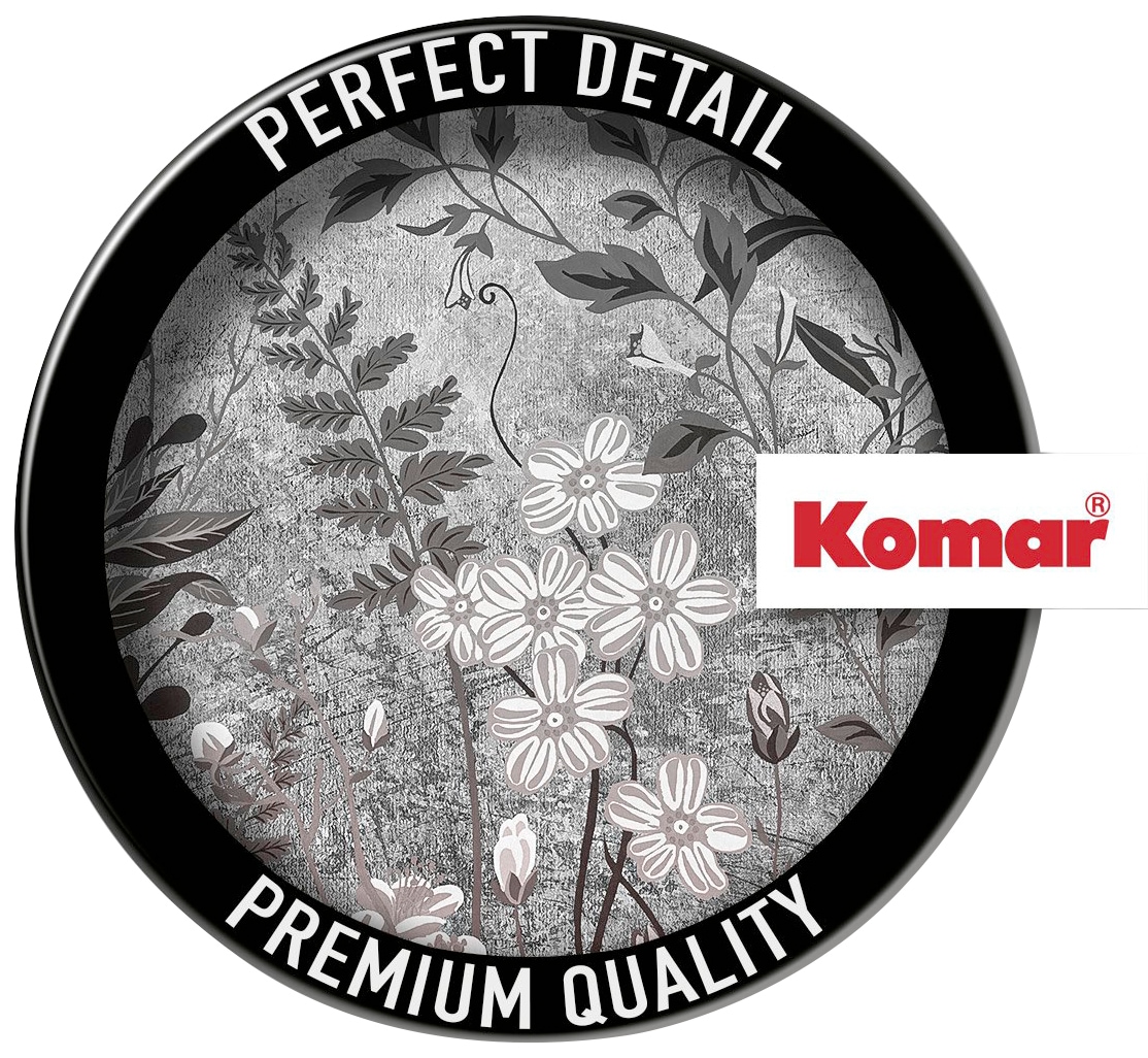 Komar Vliestapete »Digitaldruck Vlies - Moonlight Flowers - Größe 200 x 250 cm«, bedruckt, Wohnzimmer, Schlafzimmer