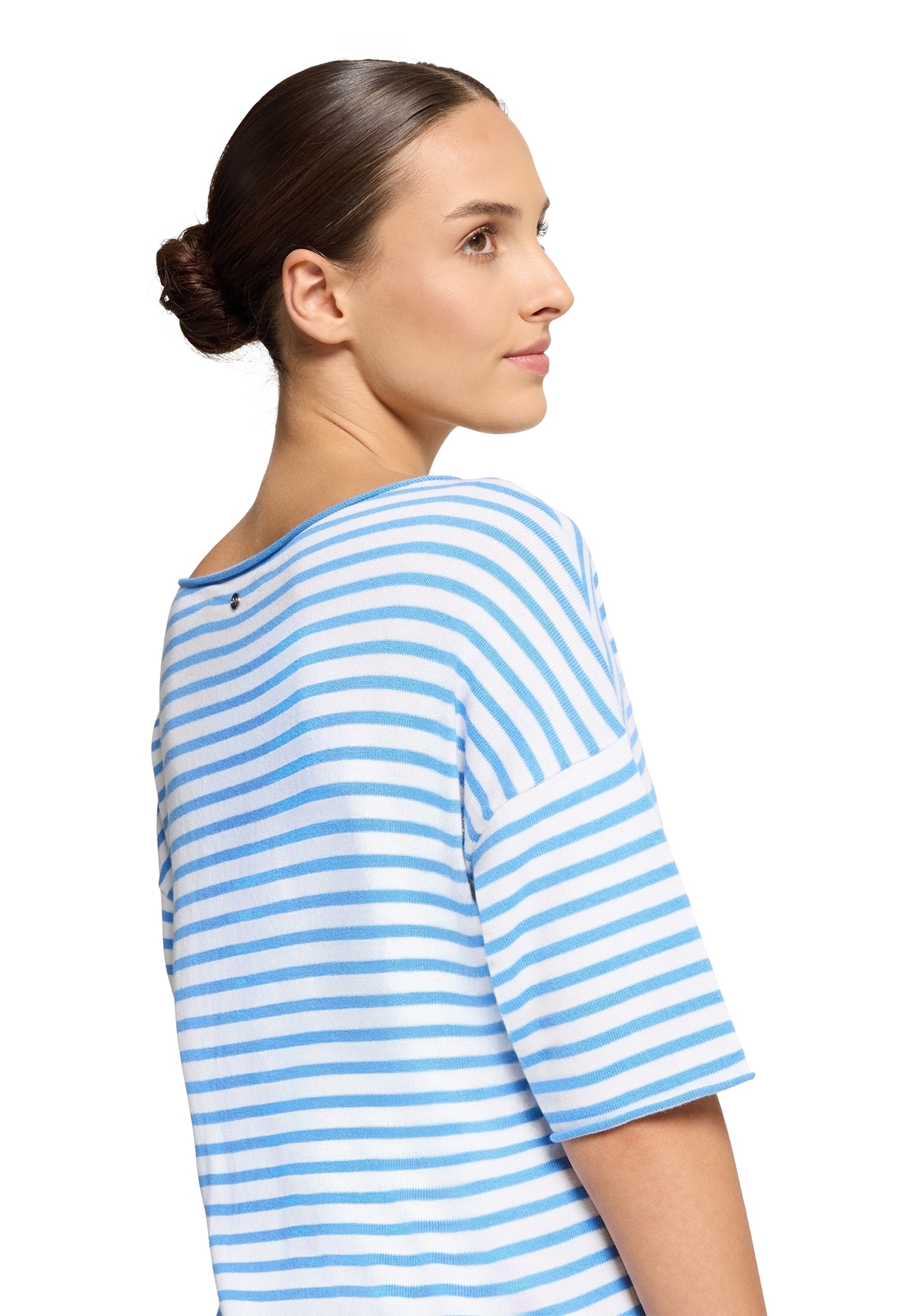 Betty&Co Strickpullover »Strickpullover mit U-Boot-Ausschnitt«