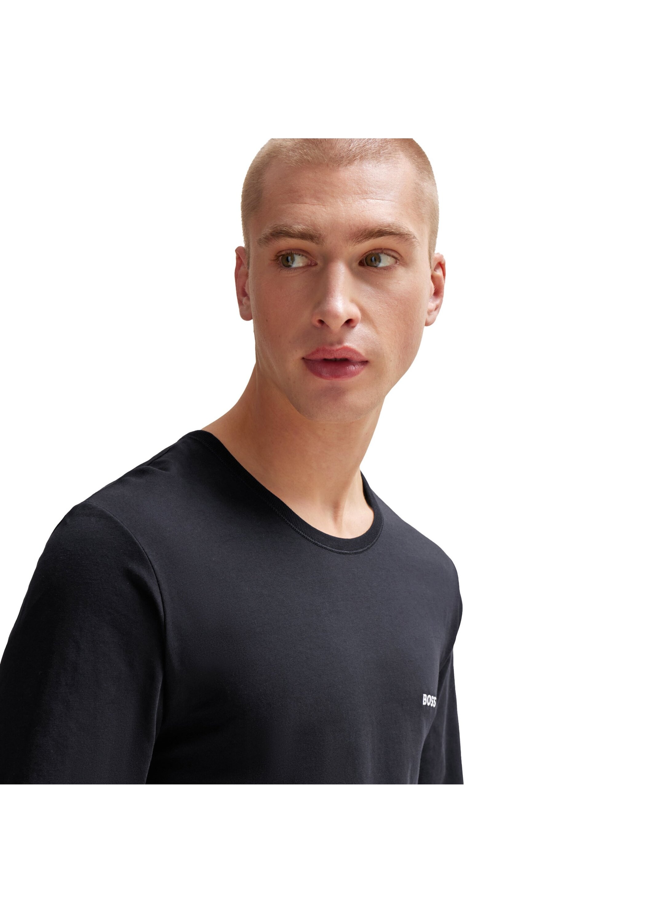 BOSS Longsleeve »Longsleeve LS ShirtRN 3P Classic 3er Pack«