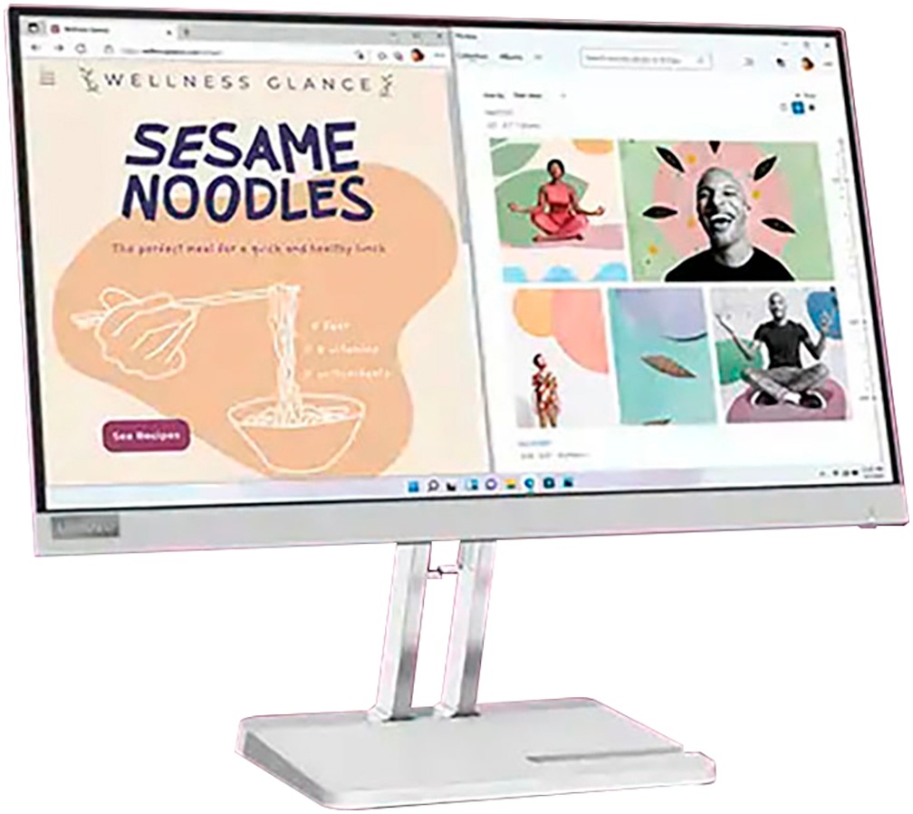 Lenovo LED-Monitor »L22i-40«, 55 cm/22 Zoll, 1920 x 1080 px, Full HD, 4 ms Reaktionszeit, 75 Hz