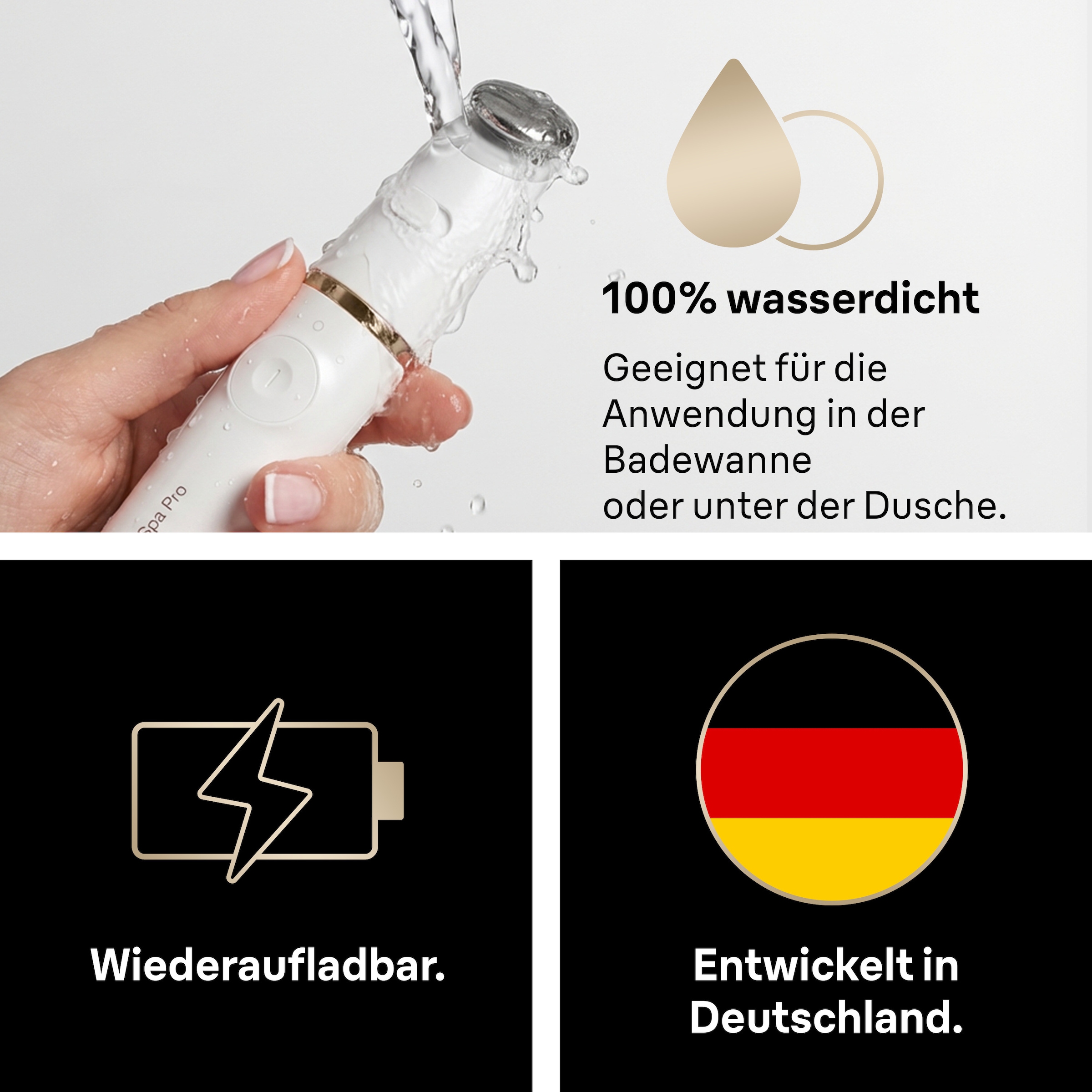 Braun Epilierer »FaceSpa Pro 912« 1 Stk. Aufsätze mit 3 Extras