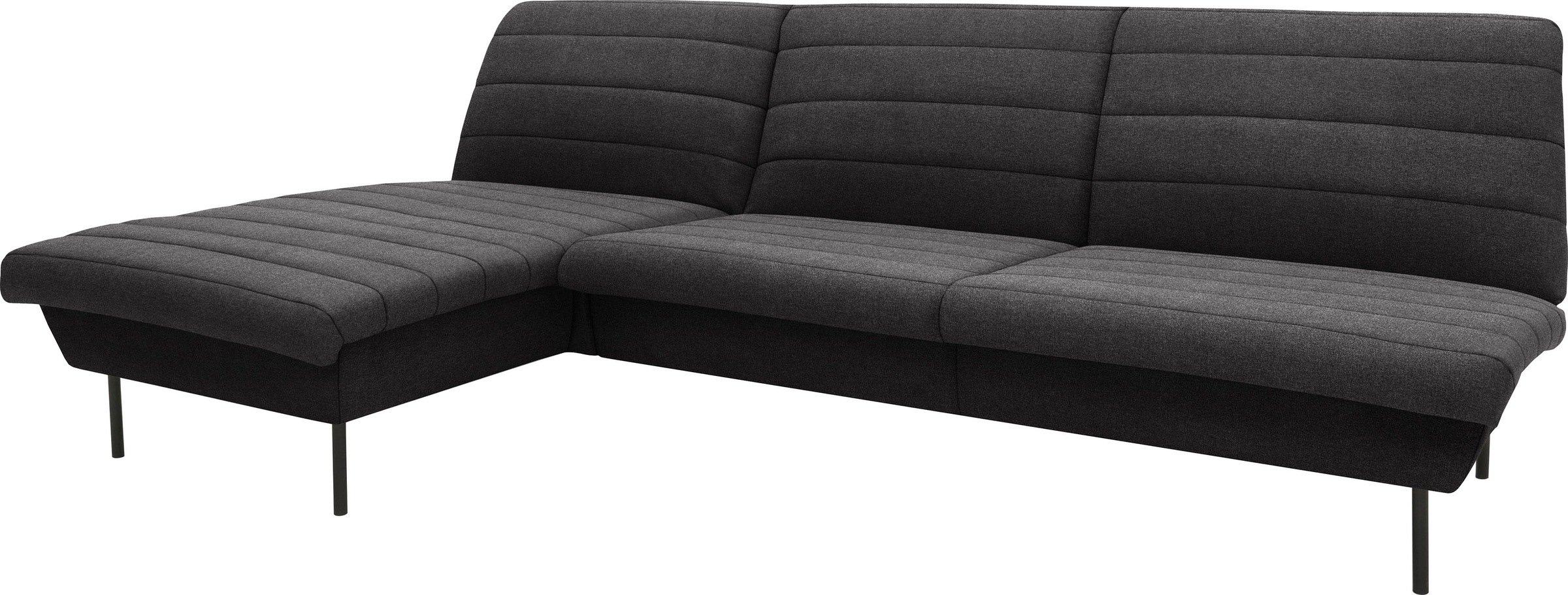 LOOKS by Wolfgang Joop Ecksofa »LOOKS IX L-Form«, Quersteppung, ohne Armlehnen
