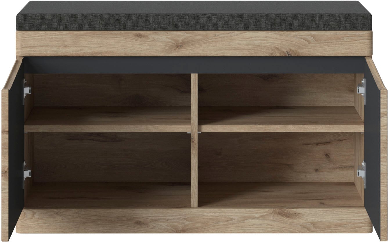 LIVING CHARM Sitzbank »Twist«, Sitzkissen