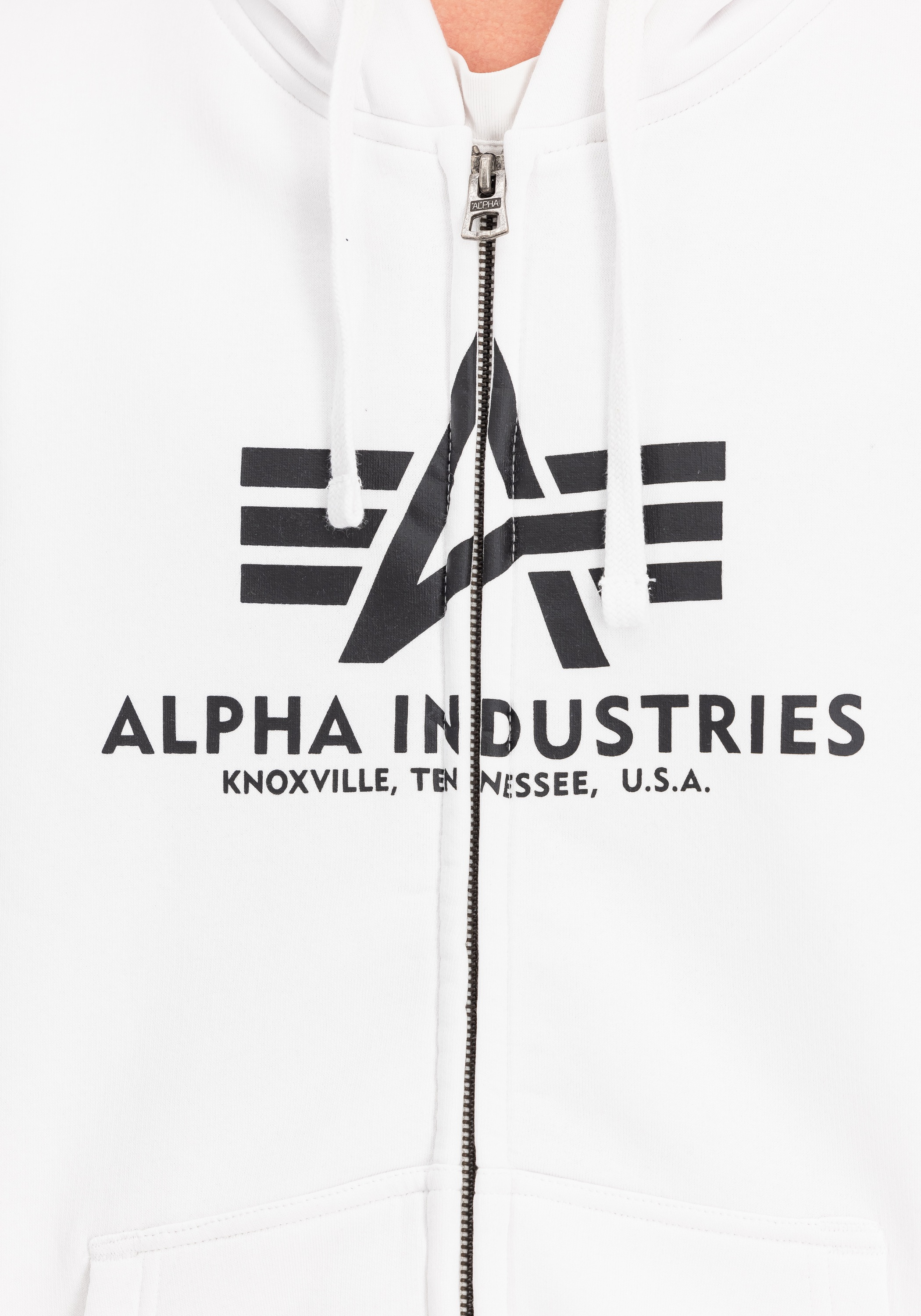 Alpha Industries Hoodie »Basic Zip Hoodie BL Kapuzensweatshirt«