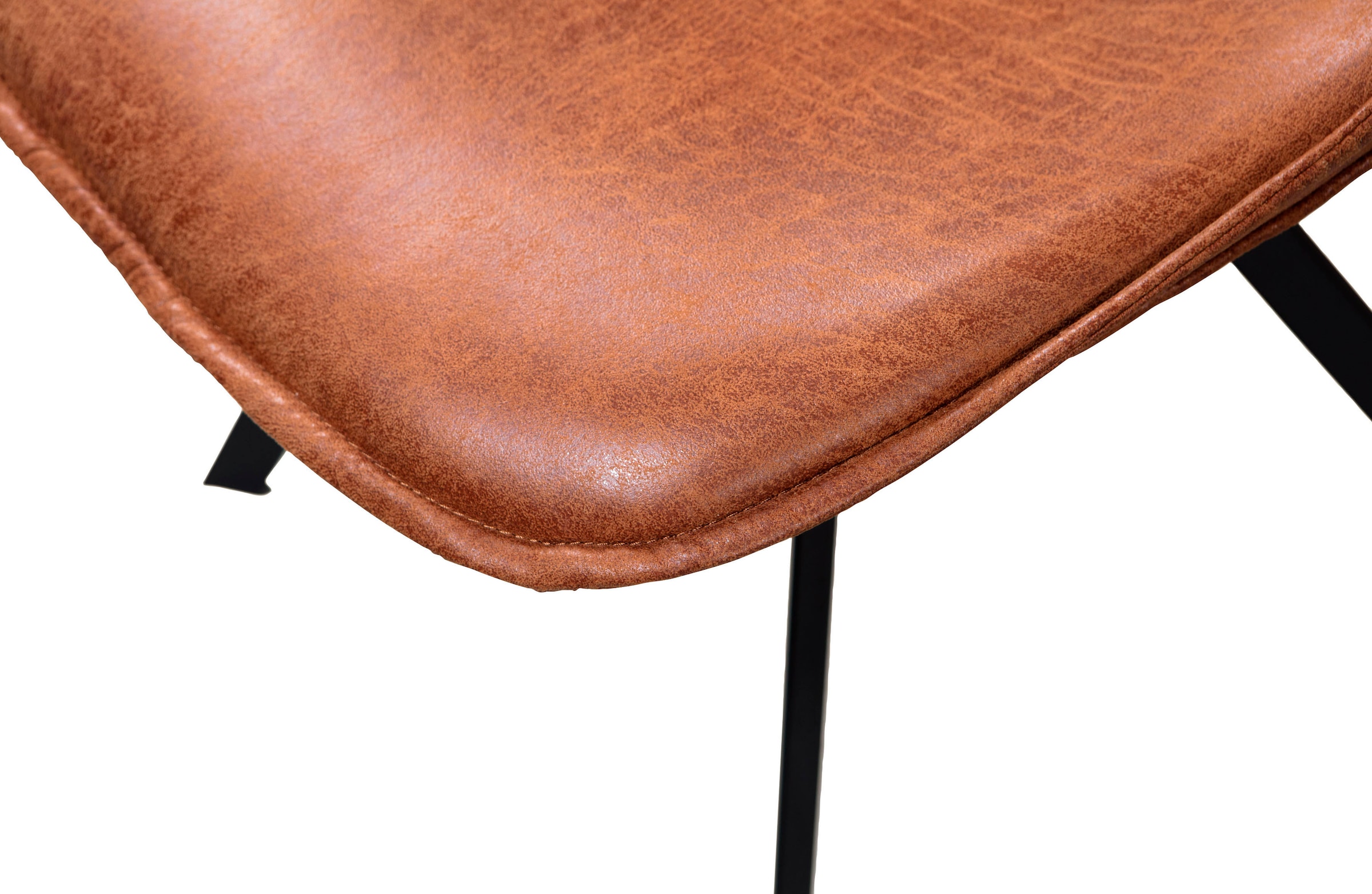 WOOOD Esszimmerstuhl »SVENS«, 2 St., Kunstleder, Wannenförmig, Breite 50 cm