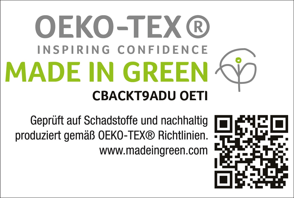 fan Synthetikkopfkissen »f.a.n. Made in Green "Chiemsee"«, (1 St.), ressourcenschonend hergestellt