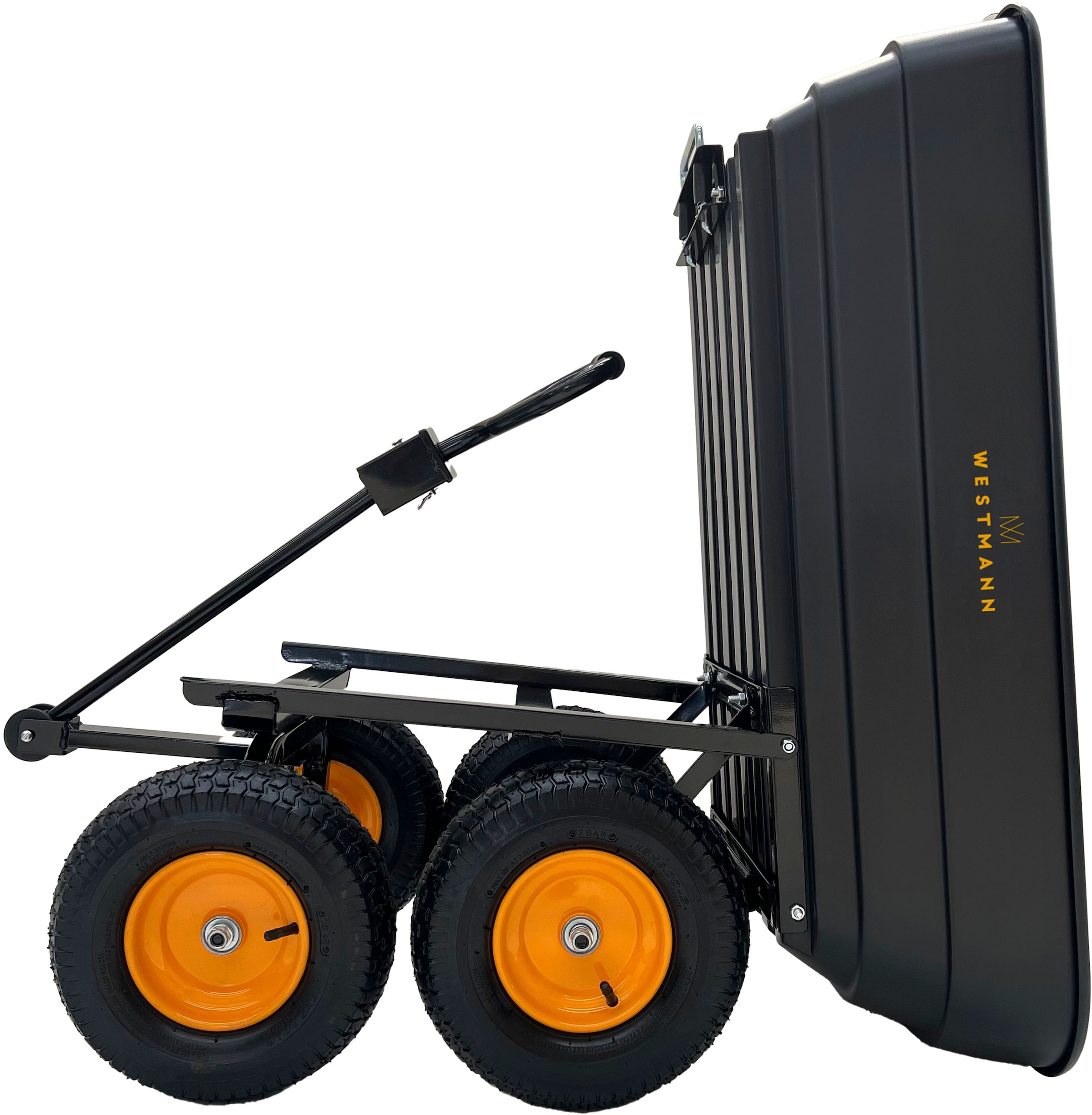 WESTMANN Bollerwagen »Prakta M« BxTxH: 60x119x105 cm, mit Kippfunktion