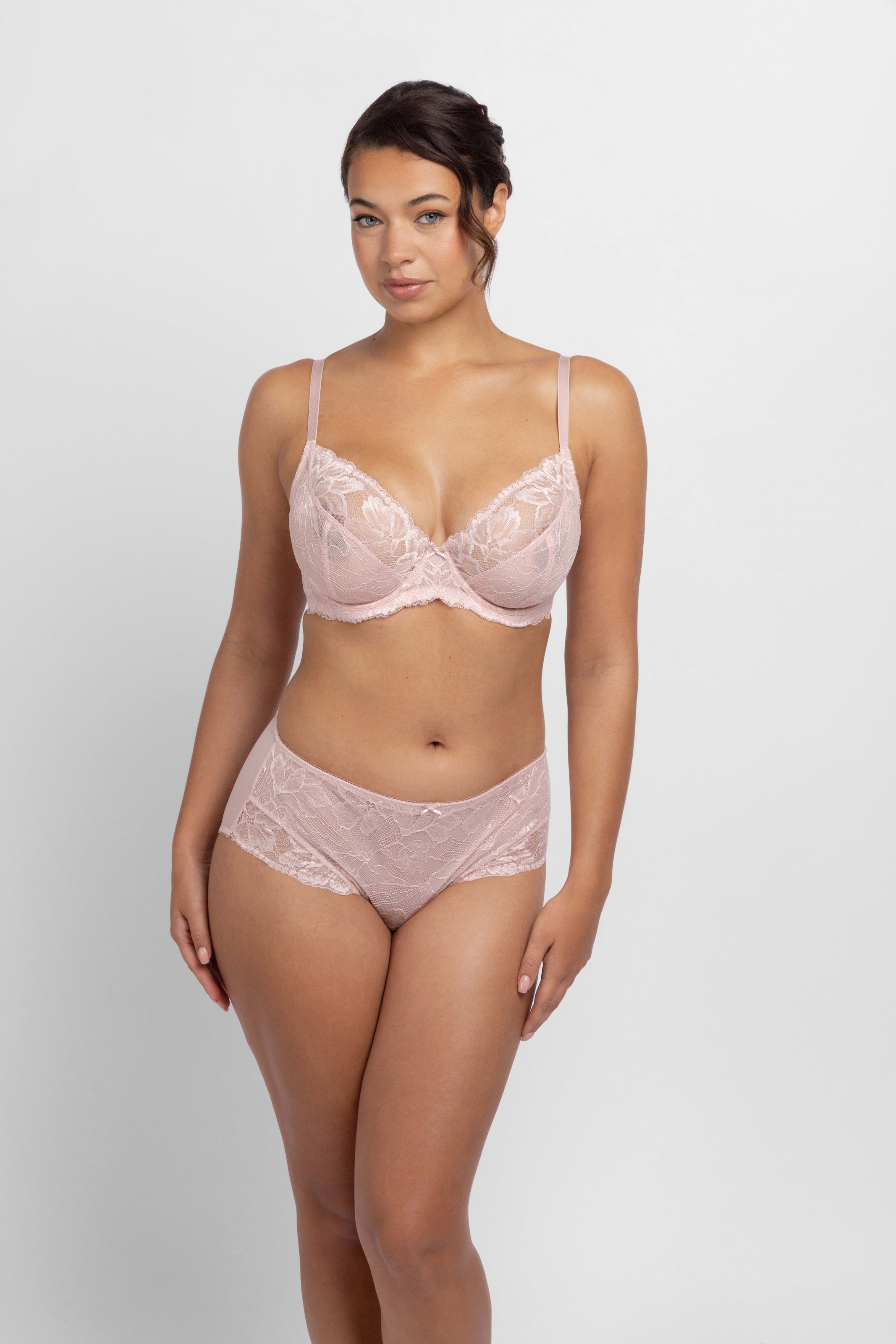 Dorina Bügel-BH »Perfect Lace« transparent, mit Spitze, mit Bügel, Cups leicht gepolstert
