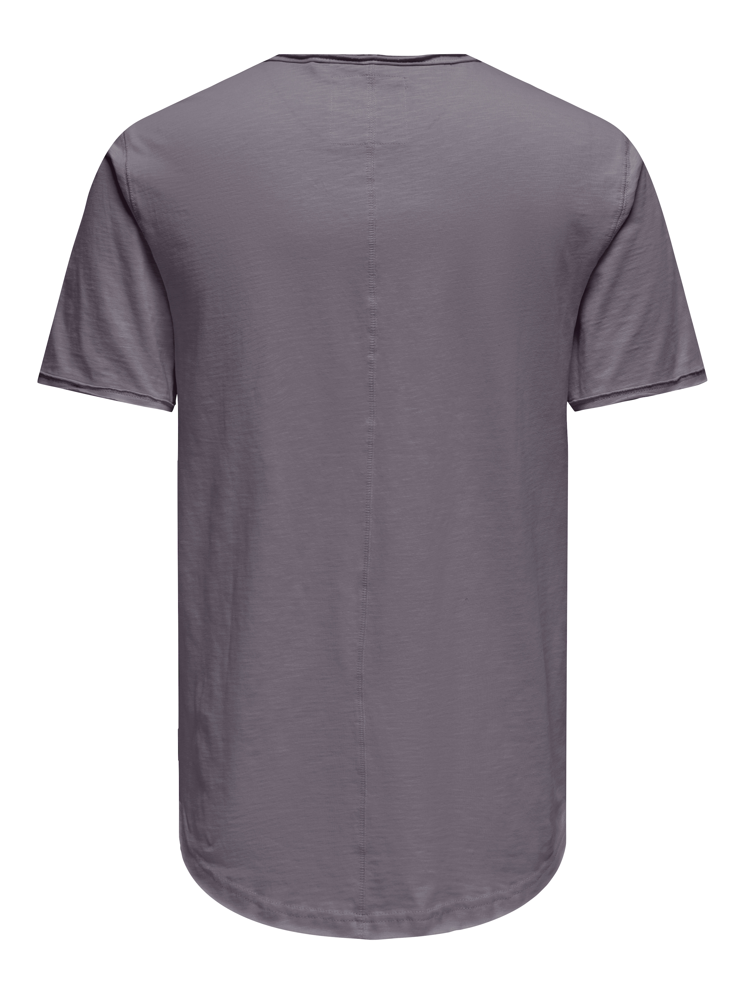 ONLY & SONS Rundhalsshirt »ONSBENNE LONGY SS TEE NF 7822 NOOS« Baumwolle, lang geschnitten
