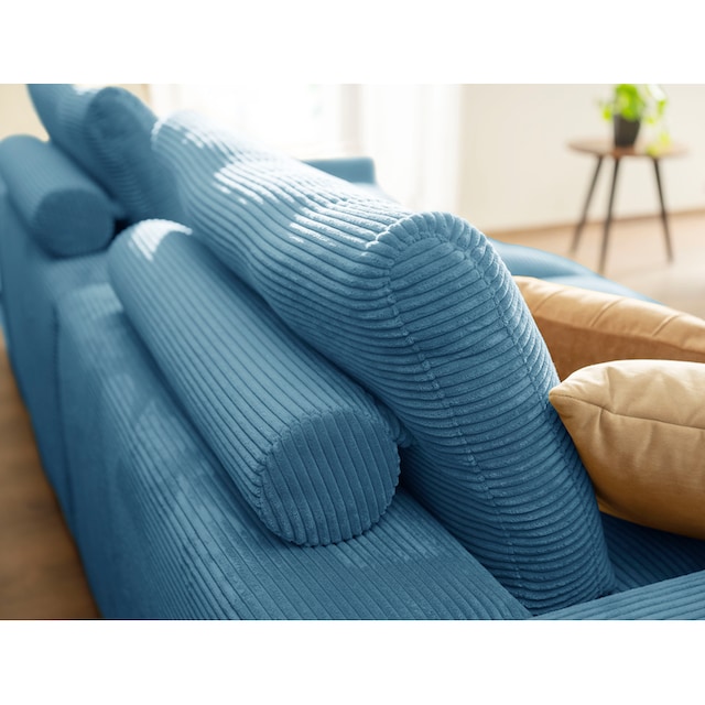 alina Big-Sofa »Sandy«, mit losen Sitz und Rückenkissen, in modernem  Cordstoff kaufen bei OTTO