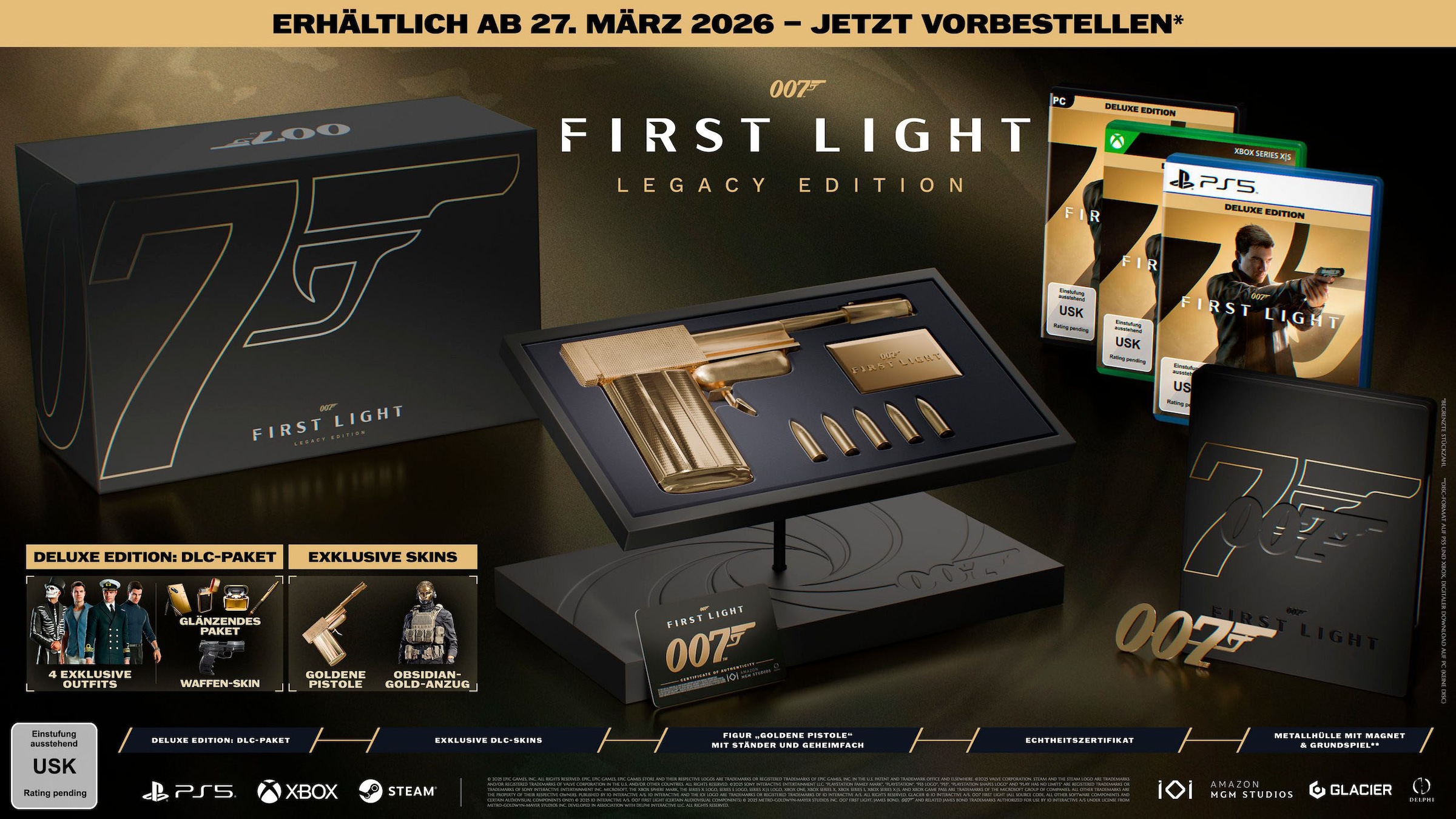 IOI Partners Spielesoftware »007 First Light Collector's Edition« PC