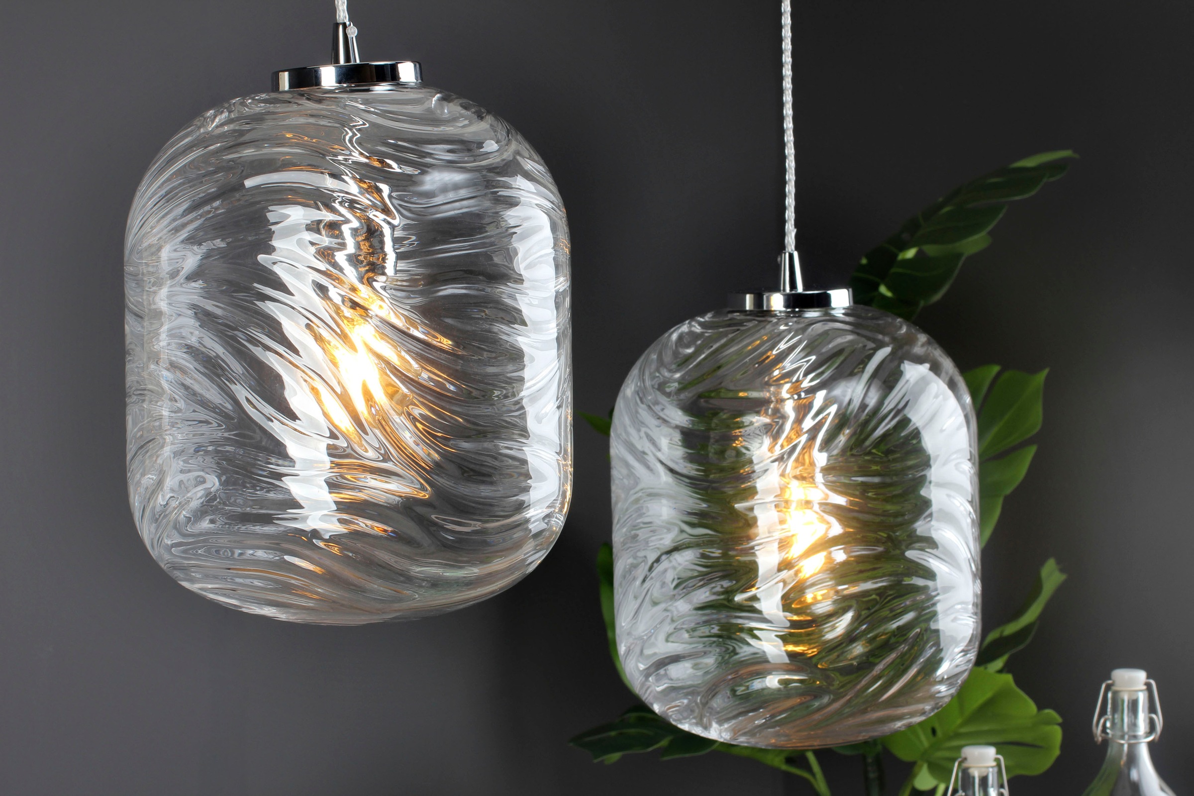 ECO-LIGHT Pendelleuchte »Nereide«, Leuchtmittel E27 | ohne Leuchtmittel