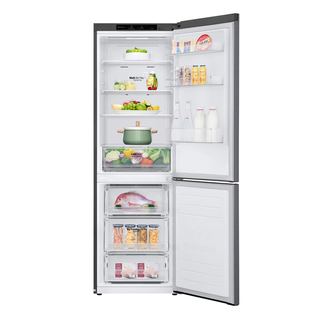 LG Kühl-/Gefrierkombination, GBP31DSLZN, 186,0 cm hoch, 59,5 cm breit