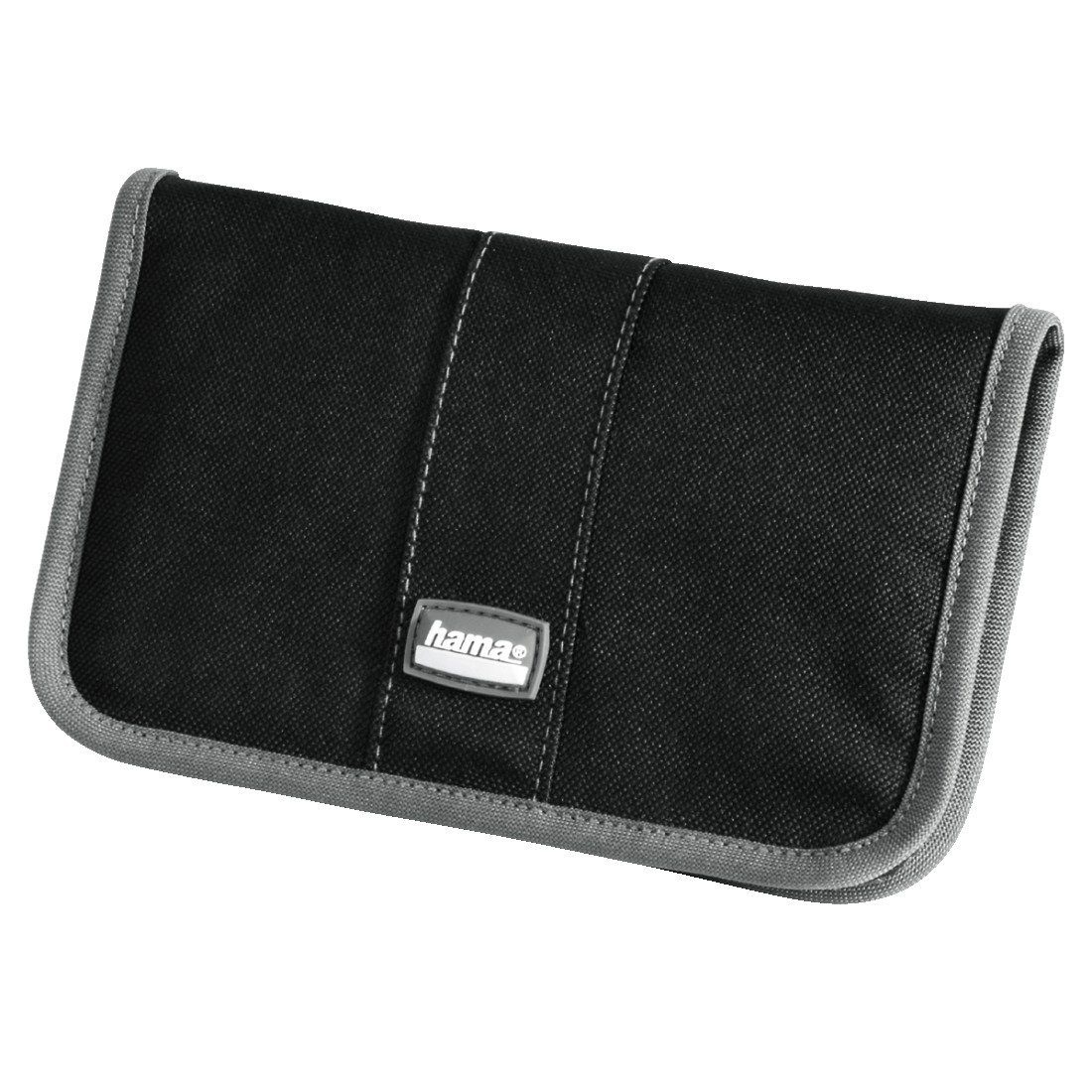 Speicherkarten-Tasche "Maxi", Schwarz/Grau