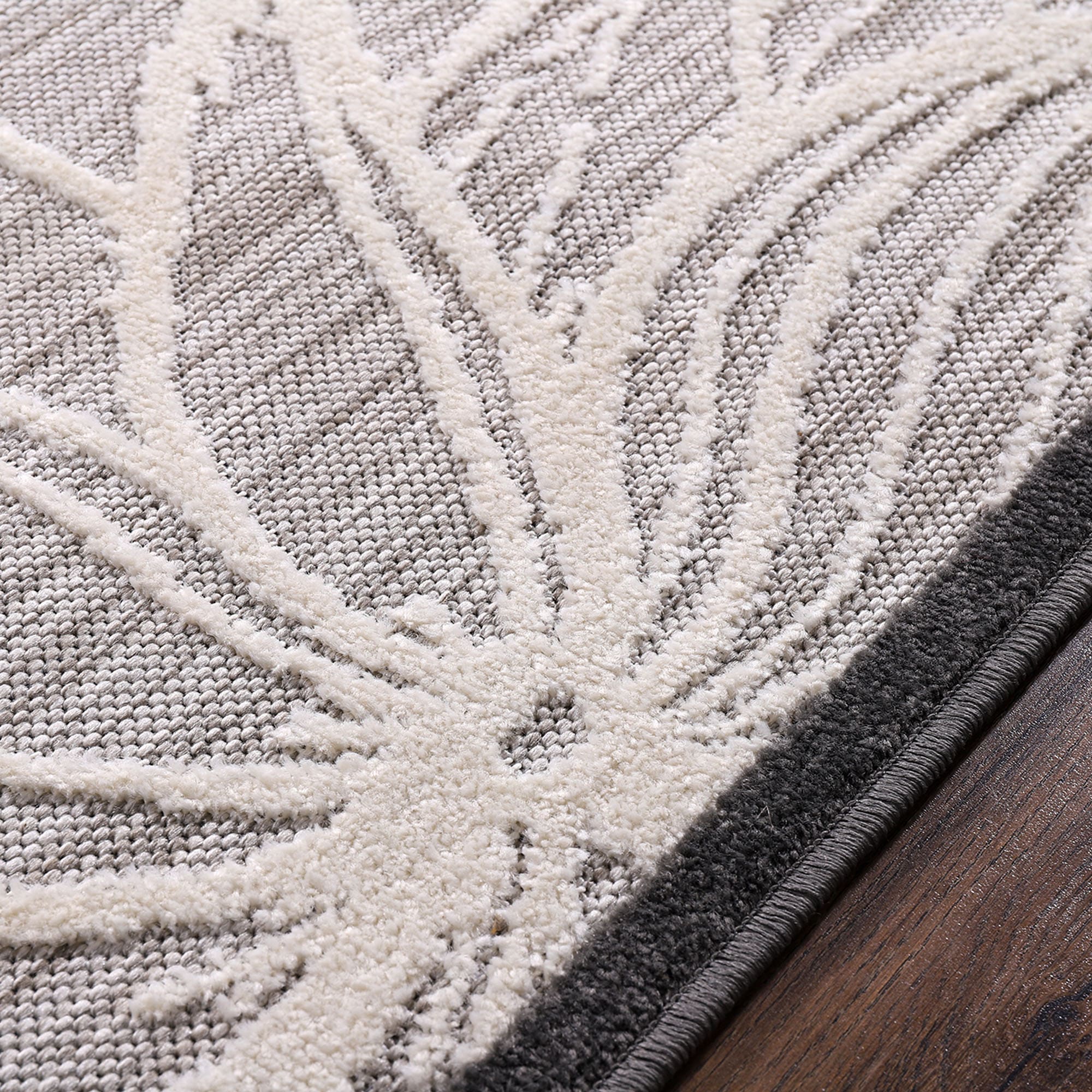 Sanat Teppich »Floral 2 Outdoor«, rechteckig, 6 mm Höhe, In- und Outdoor geeignet, Blumen, Balkon, Terrasse, Außenbereich