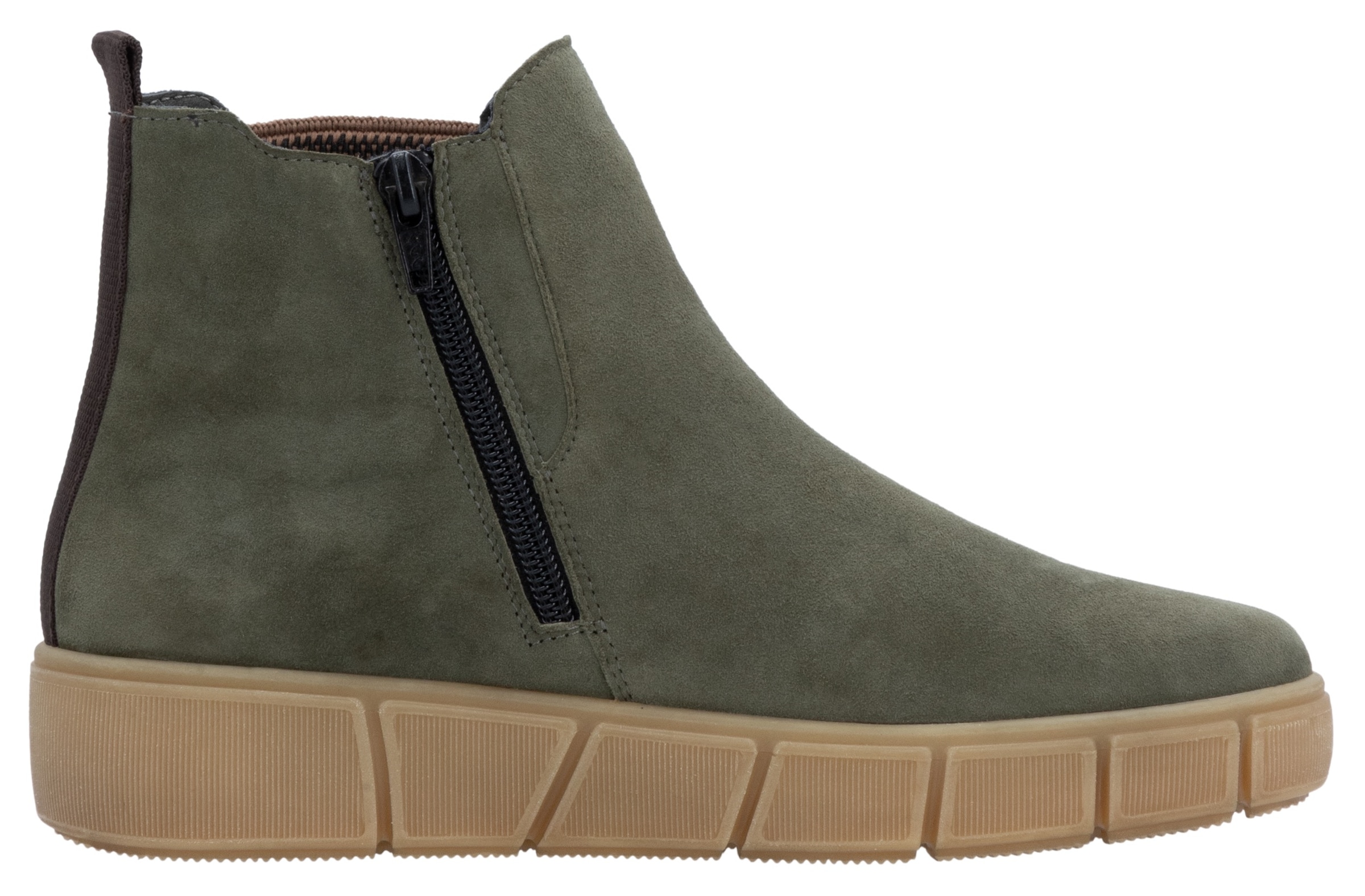 Remonte Chelseaboots, Plateau, Stiefelette, Ankleboots mit zusätzlichem Reißverschluss