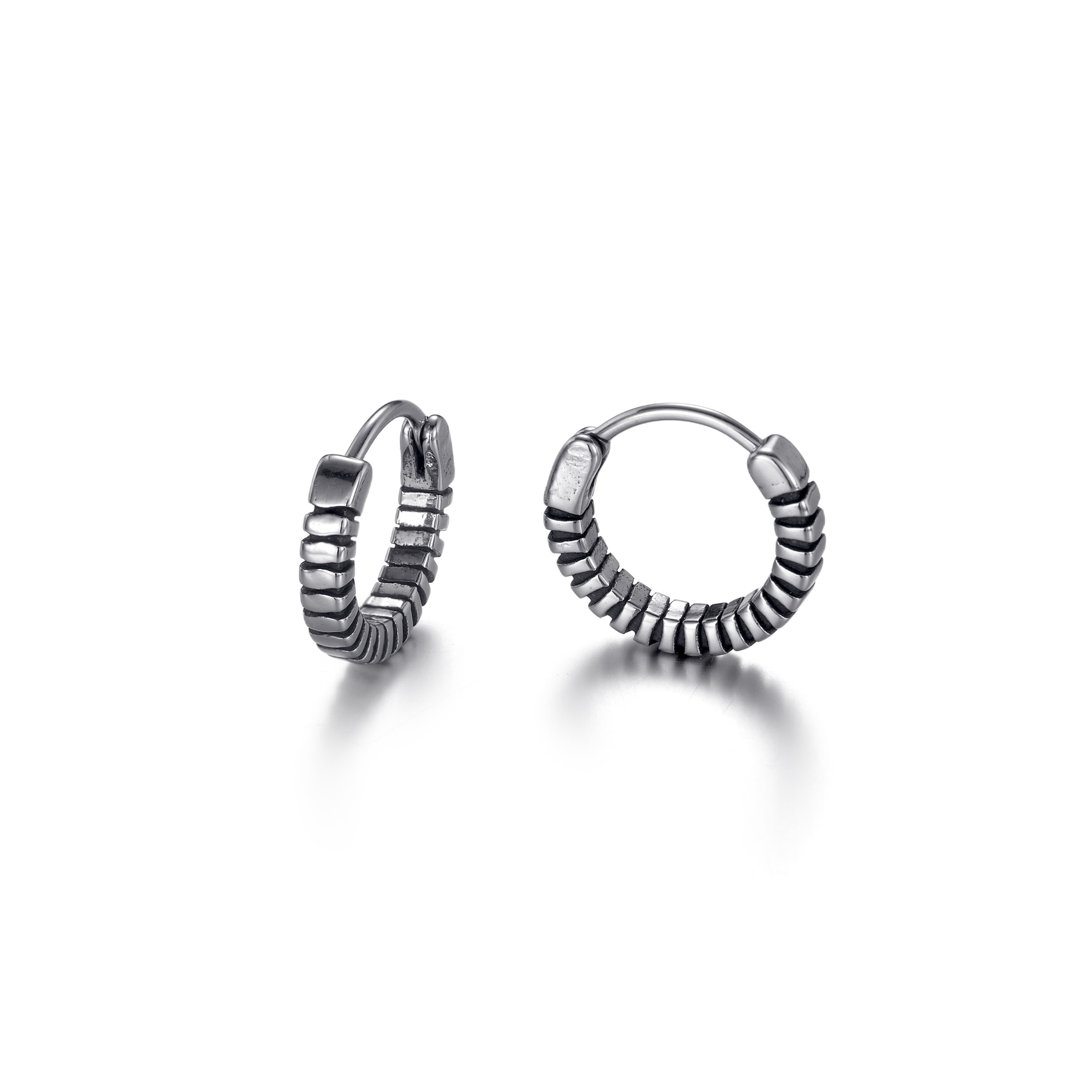 Firetti Paar Creolen »Schmuck Geschenk Edelstahl Ohrschmuck Ohrringe Classic«