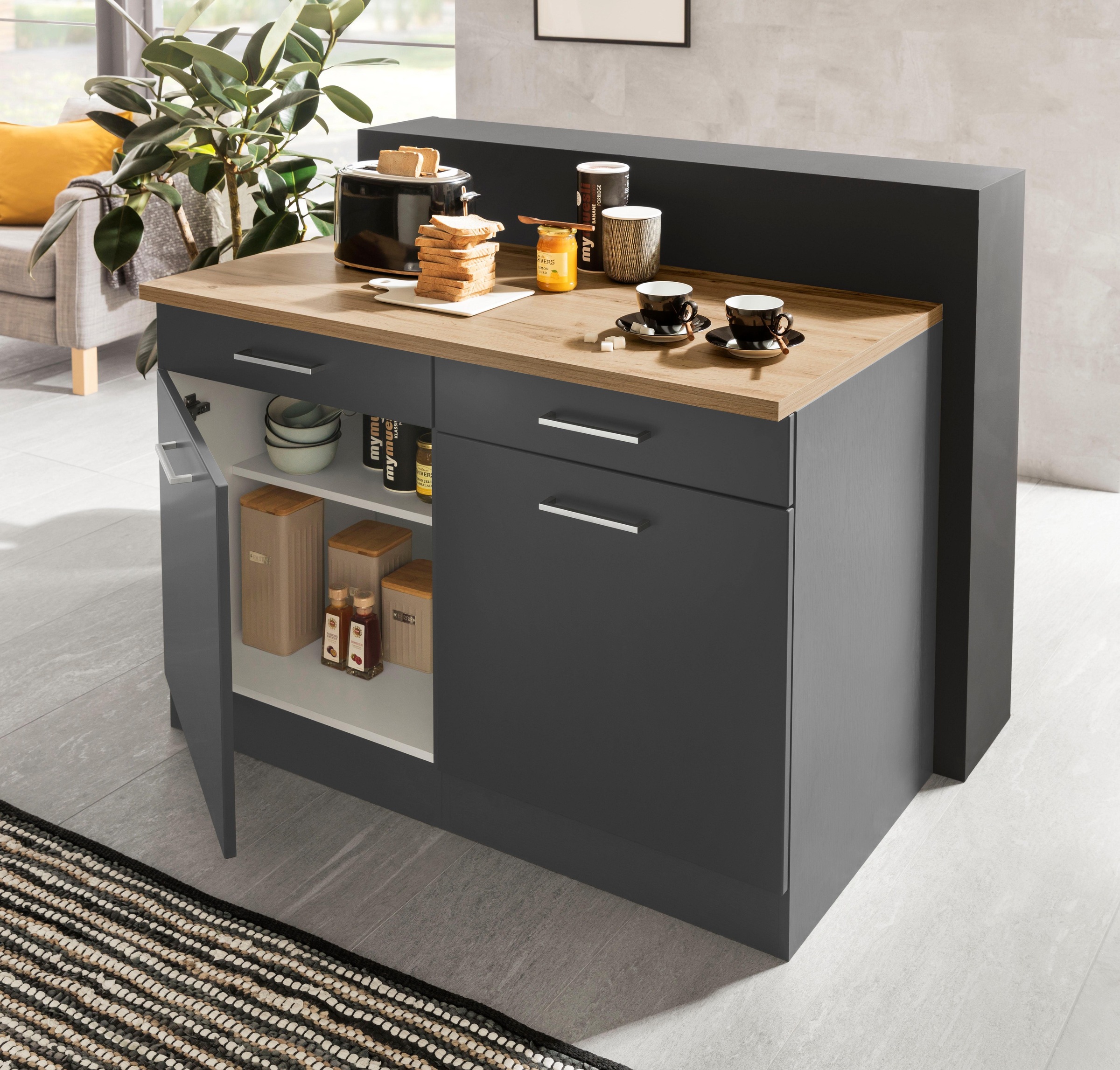 KOCHSTATION Unterschrank »KS-Kehl«, Breite 120 cm