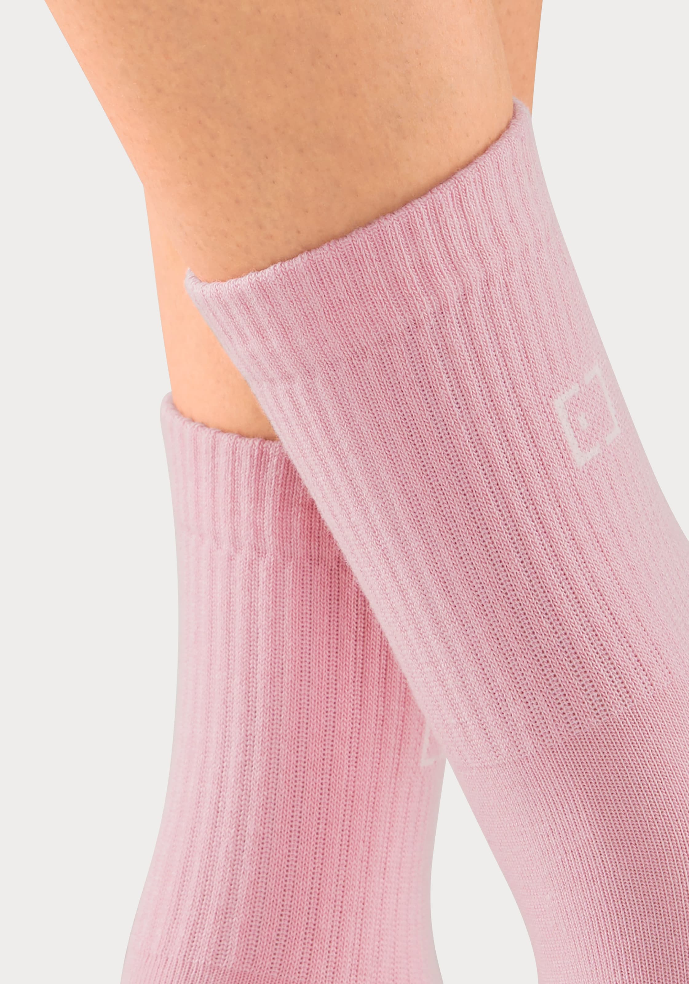 Elbsand Socken, (Packung, 3 Paar), mit Frottee und eingestricktem Markenlogo