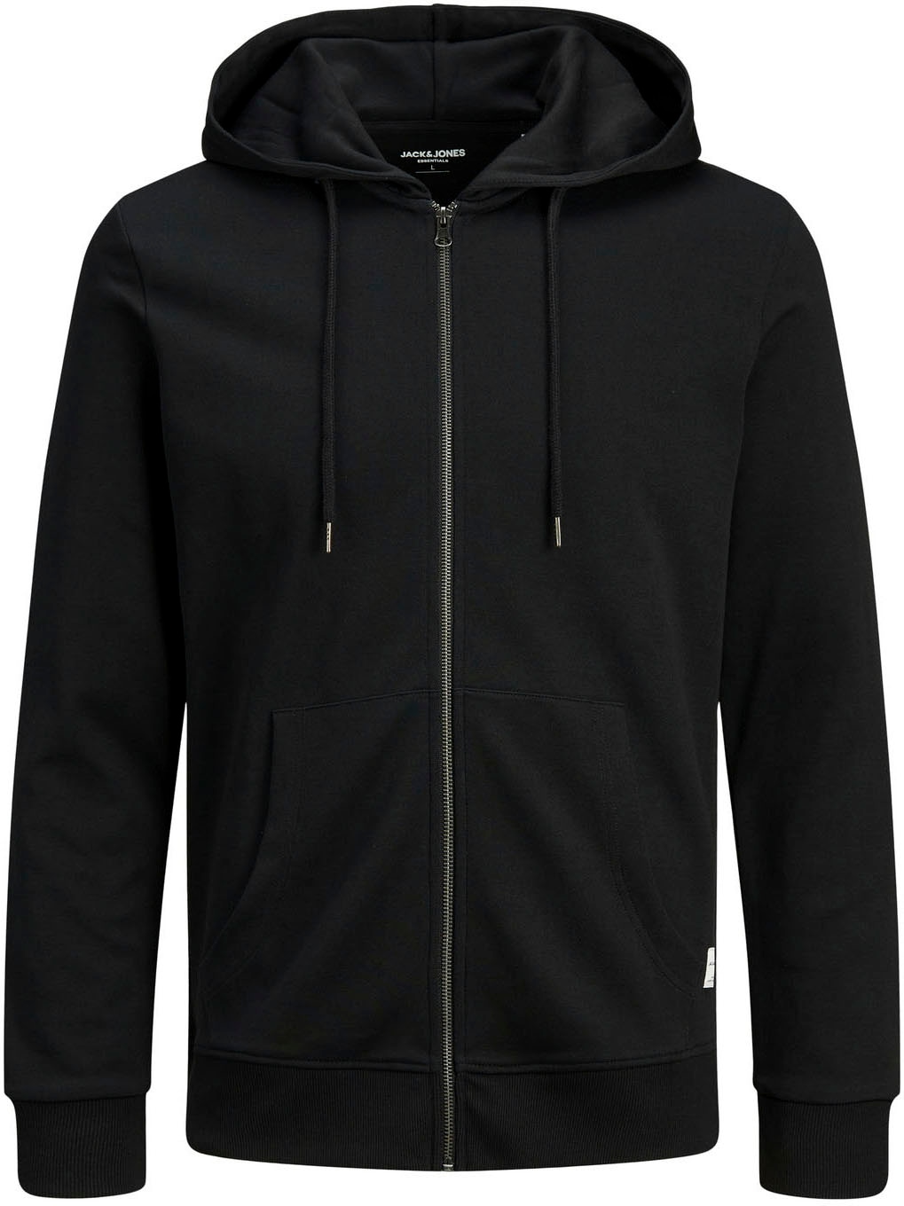 Jack & Jones PlusSize Kapuzensweatjacke »BASIC SWEAT ZIP HOOD«, bis Größe 6XL