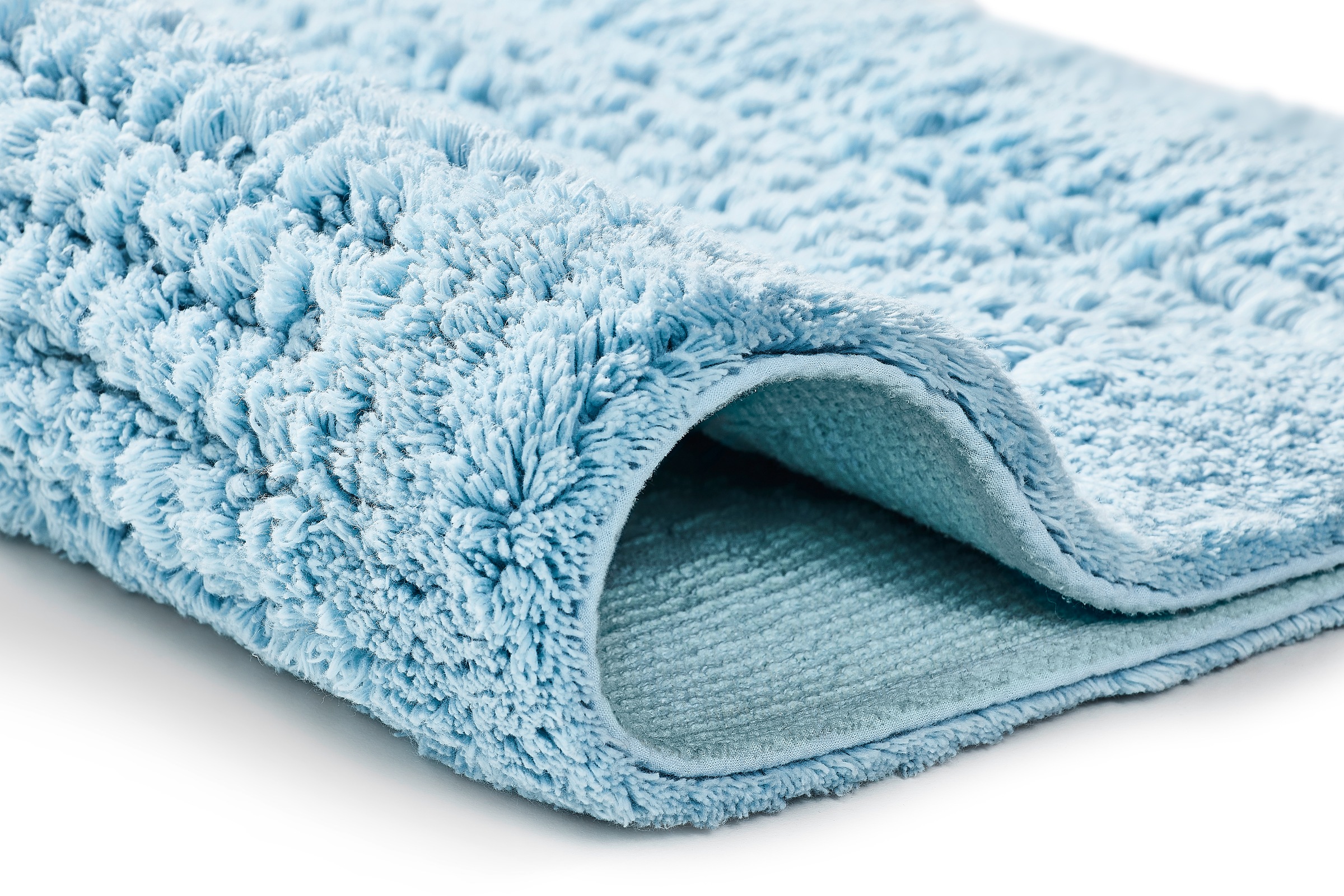 Kleine Wolke Badematte »Net«, rutschhemmend beschichtet, fußbodenheizungsgeeignet, Badteppich, Uni Farben, rutschhhemmend