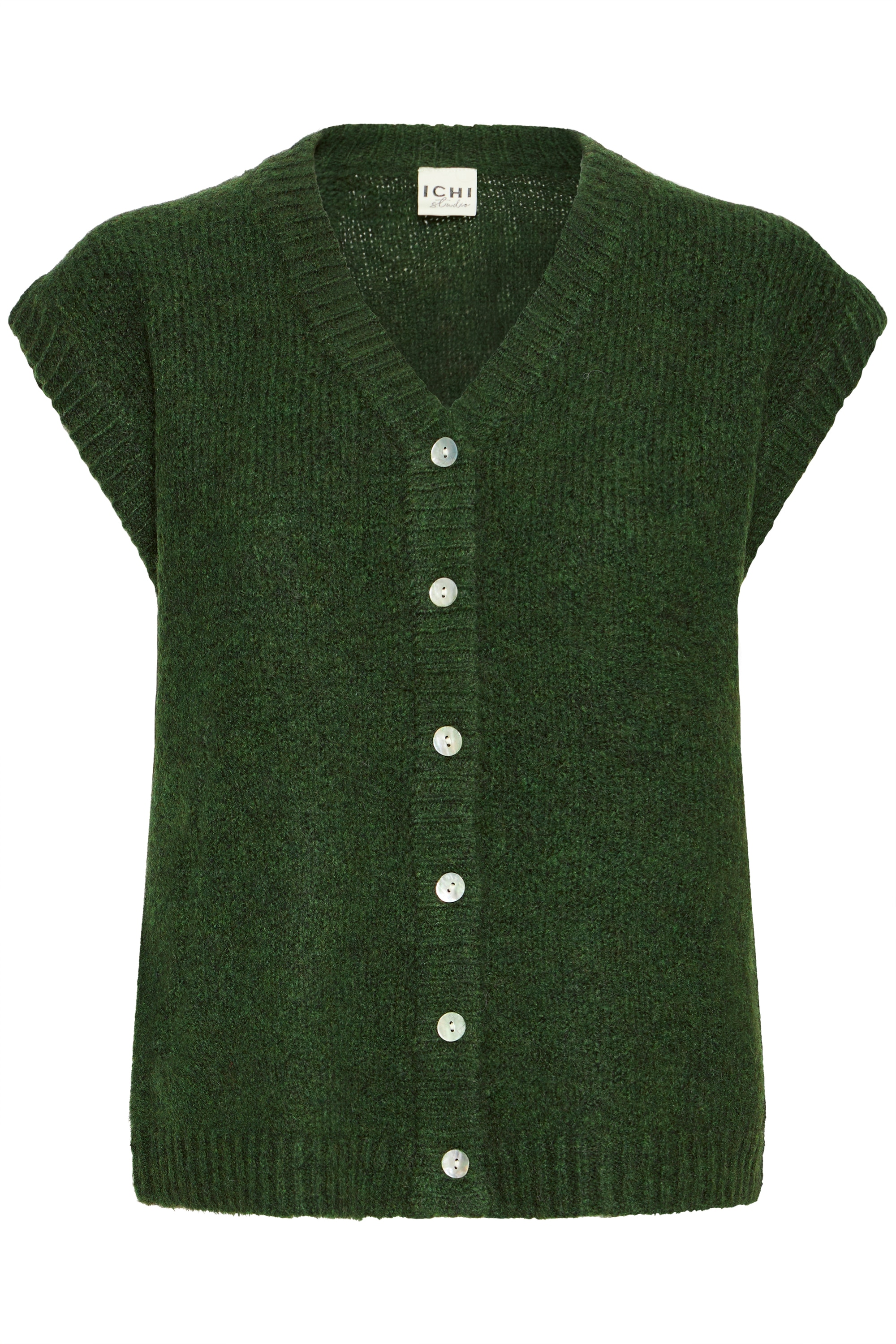 Ichi Strickjacke »Strickweste IHBELABLUE«