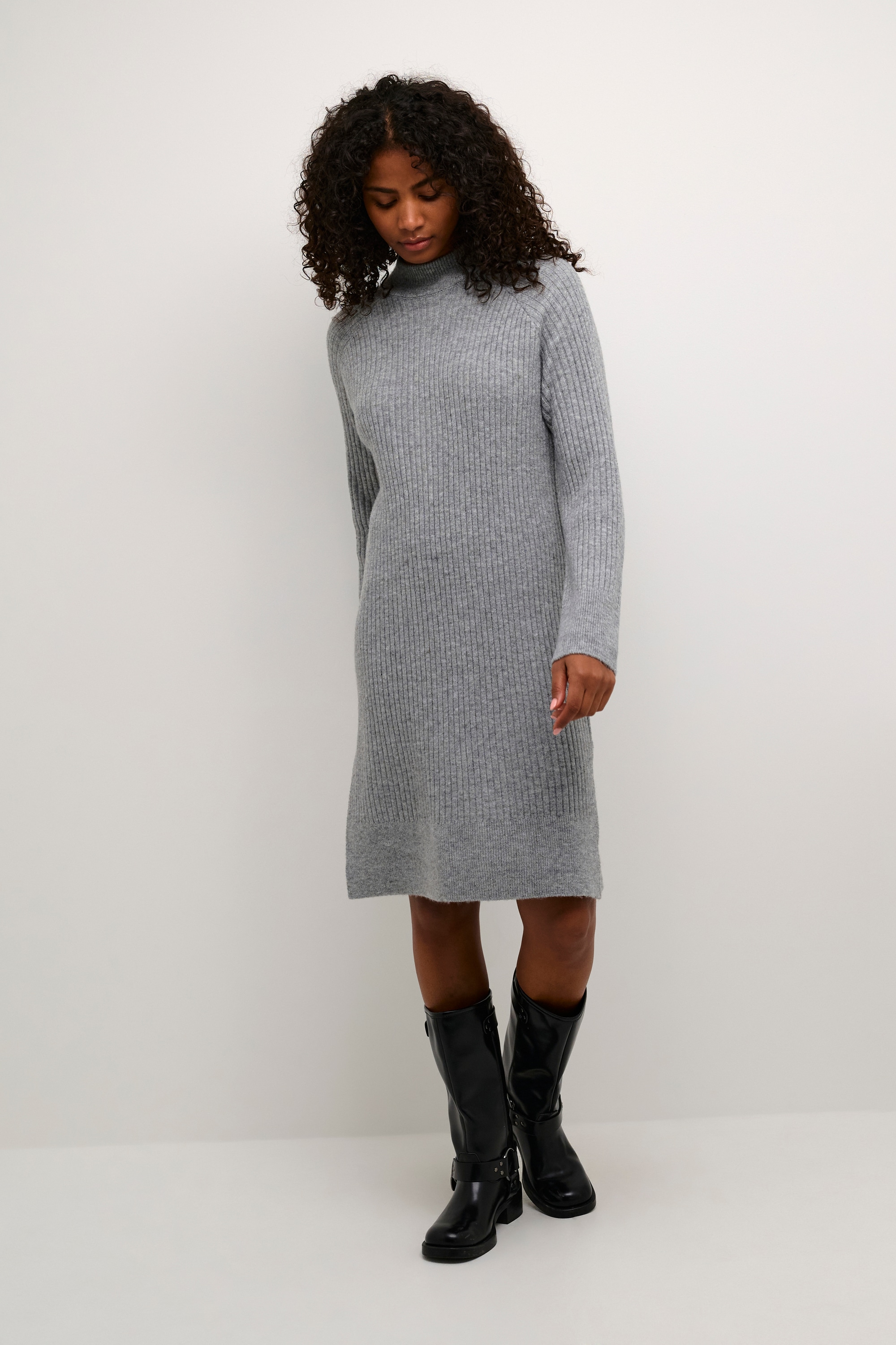 KAFFE Midikleid »Kleid KArinya«