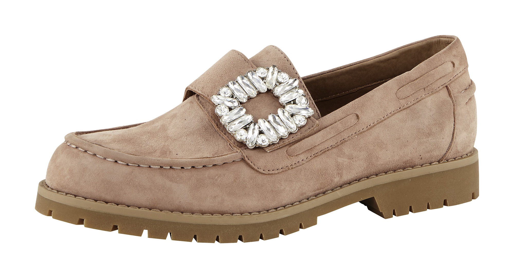 Slipper mit dekorativem Schmuckelement