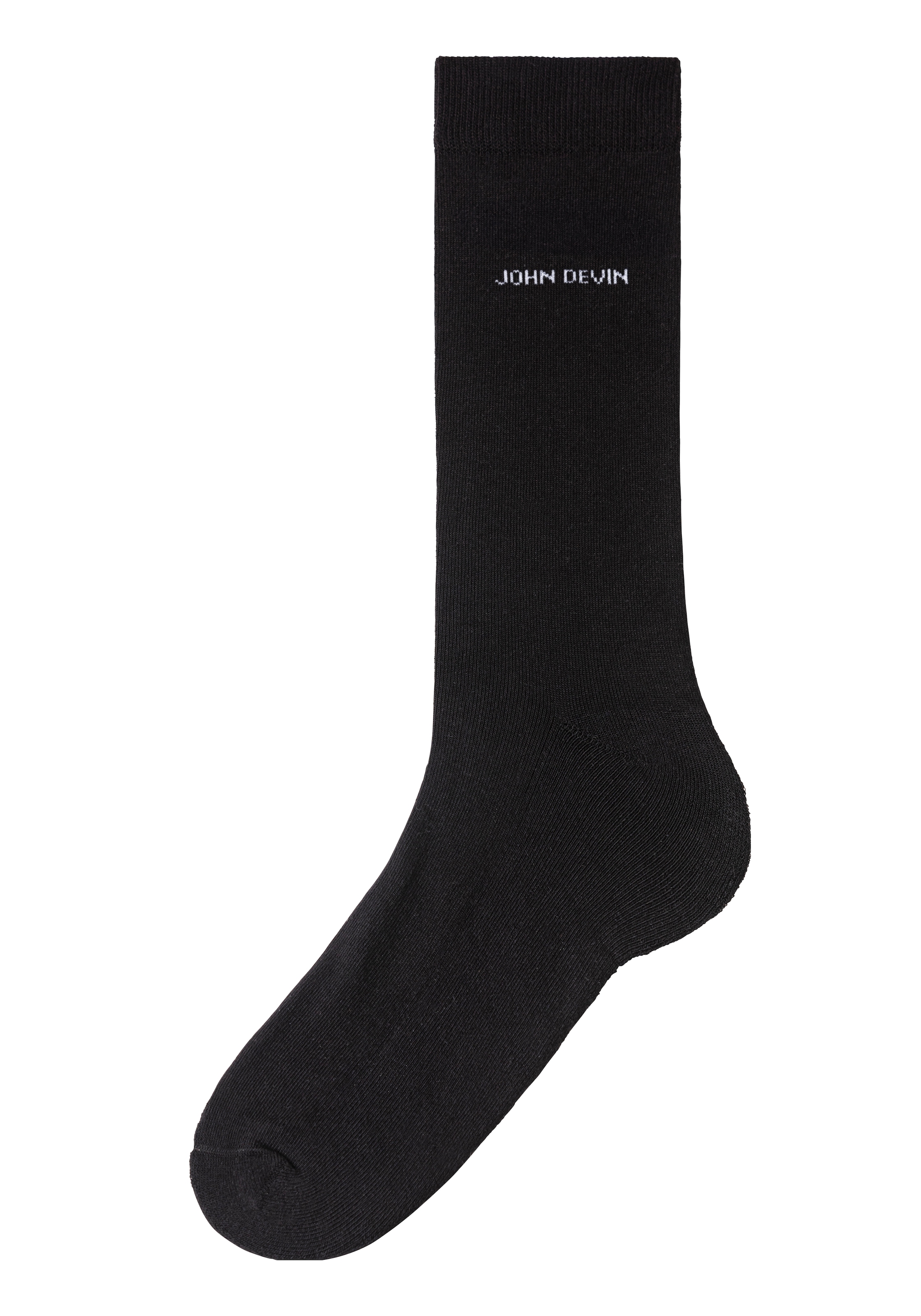 John Devin Basicsocken, (Packung, 7 Paar), für jeden Tag