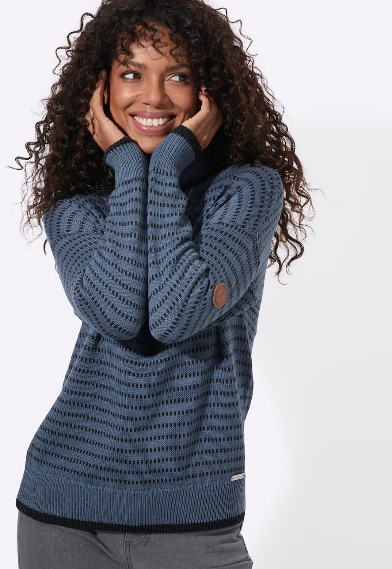 Casual Looks Rollkragenpullover »Rollkragen-Pullover«