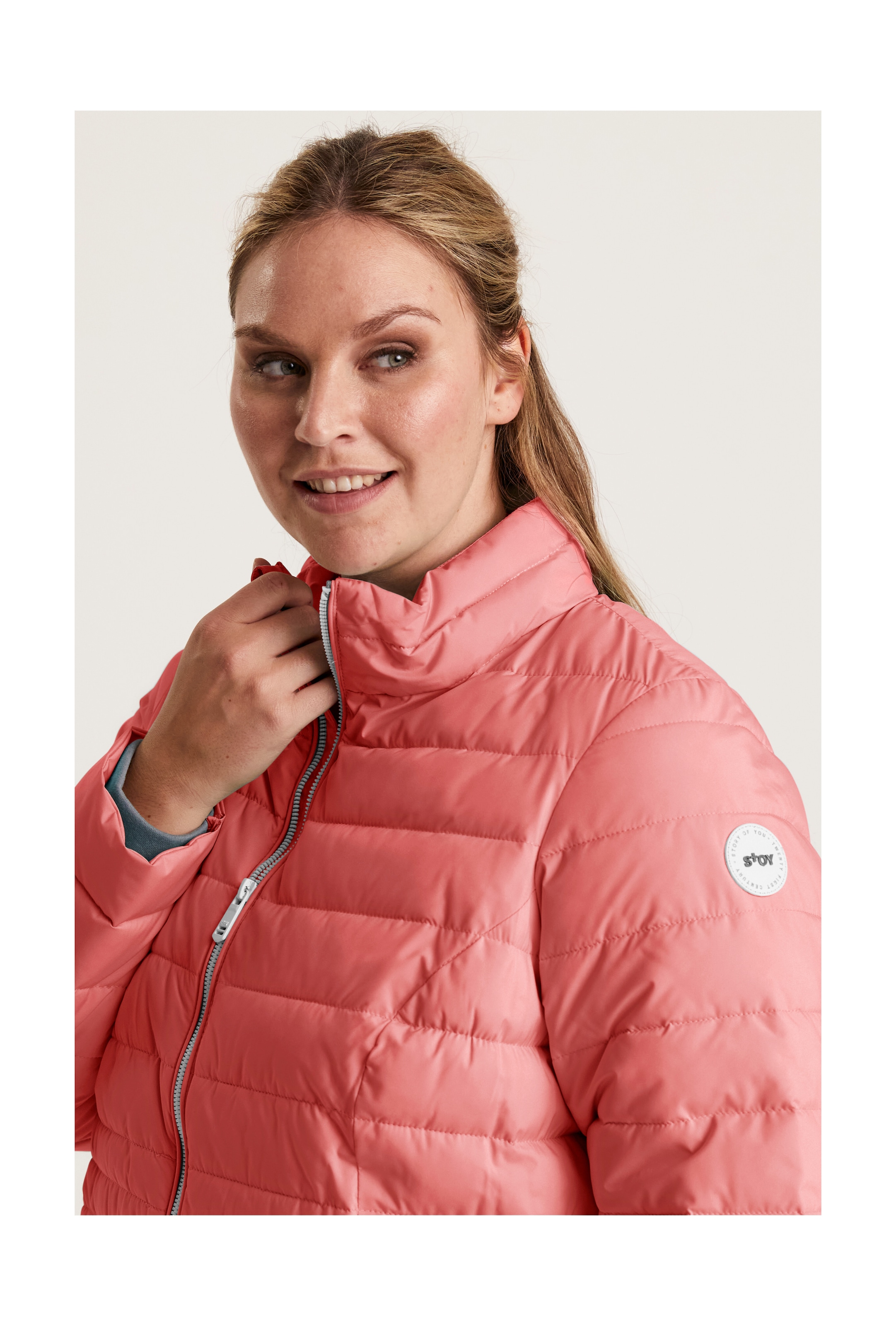 STOY Steppjacke »STS 21 WMN QLTD JCKT«, Leichte, atmungsaktive Damenjacke, wasserabweisend
