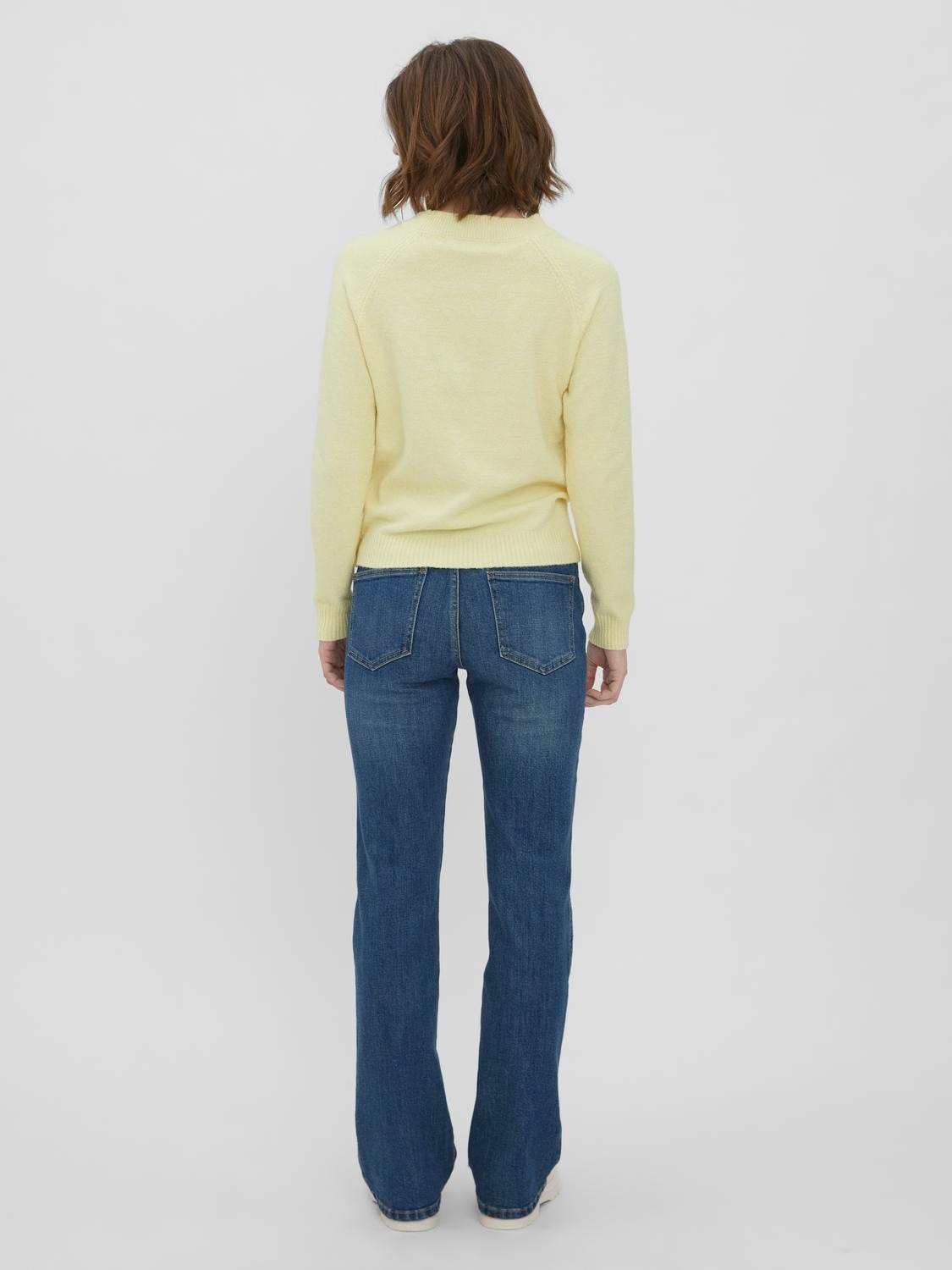 Vero Moda Rundhalspullover »VMDOFFY LS O-NECK BLOUSE GA NOOS«