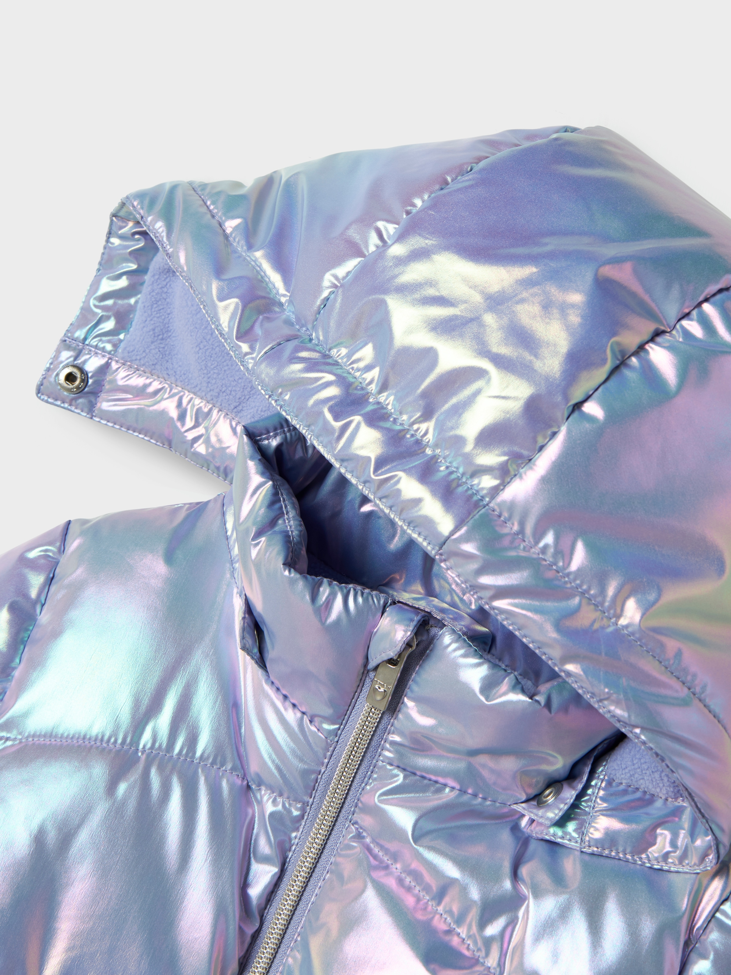 Name It Steppjacke »NMFMOLINA PUFFER JACKET SHINY«, mit Kapuze