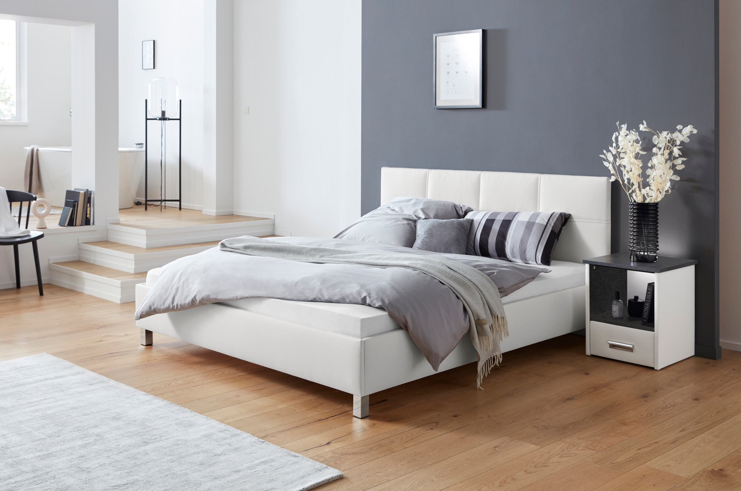 Westfalia Schlafkomfort Nachtkonsole »Brilon« wahlweise mit indirekter LED-Beleuchtung